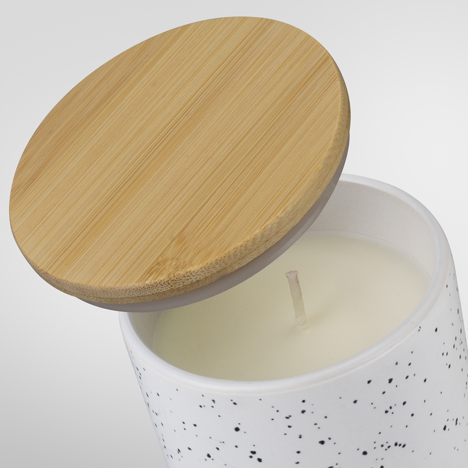 NATURA Candle with Bamboo Lid – Image 5