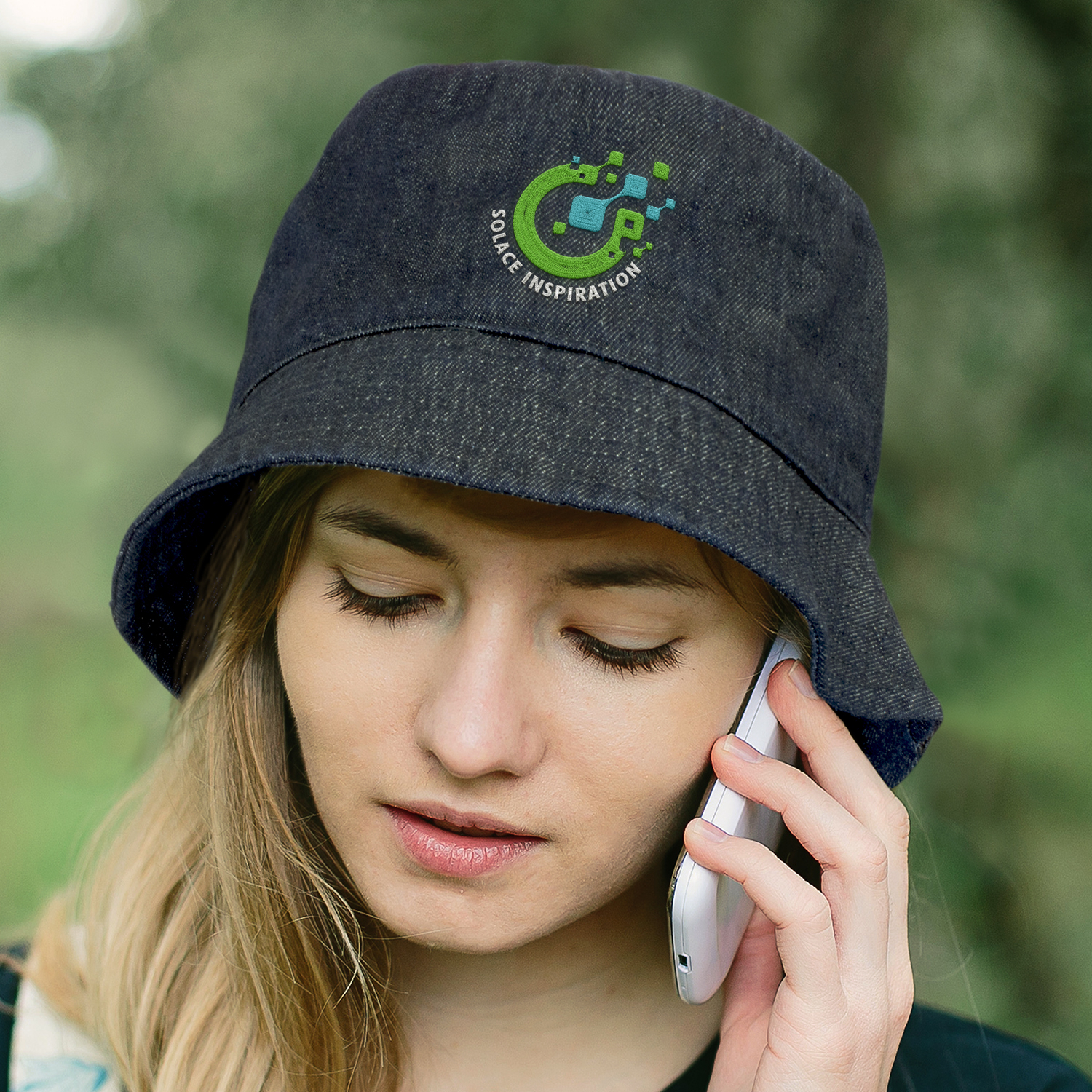 Beverley Denim Bucket Hat – Image 4