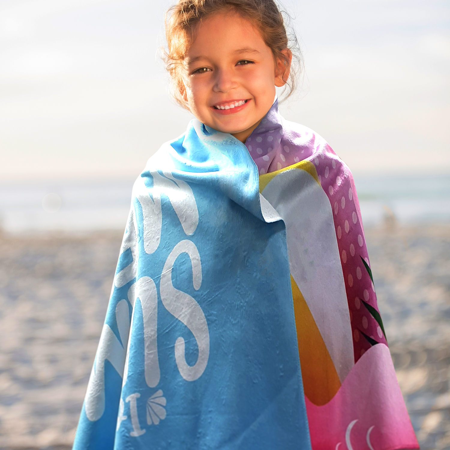 Dune Beach Towel - Full Colour – Image 5