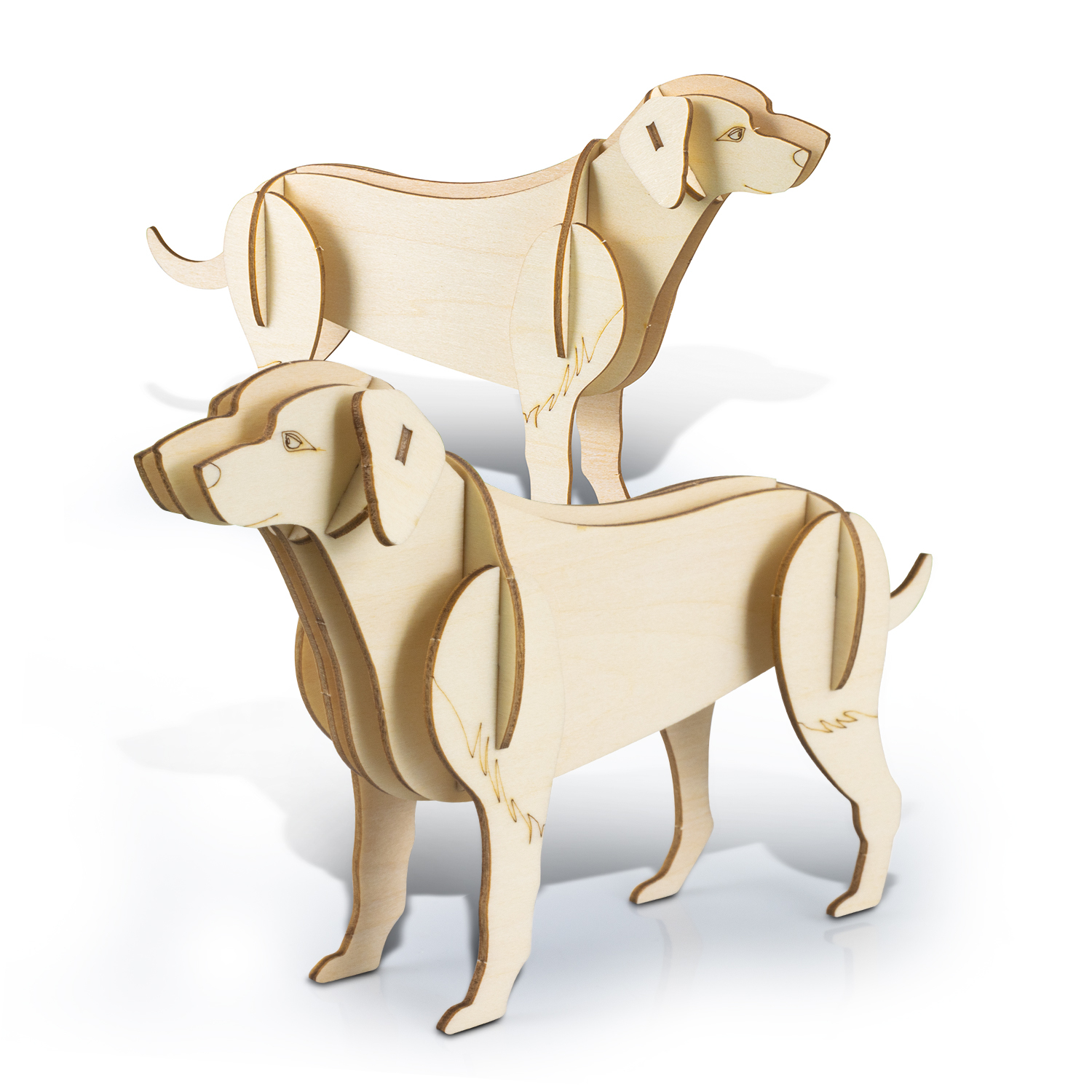 BRANDCRAFT Dog Wooden Model – Image 3
