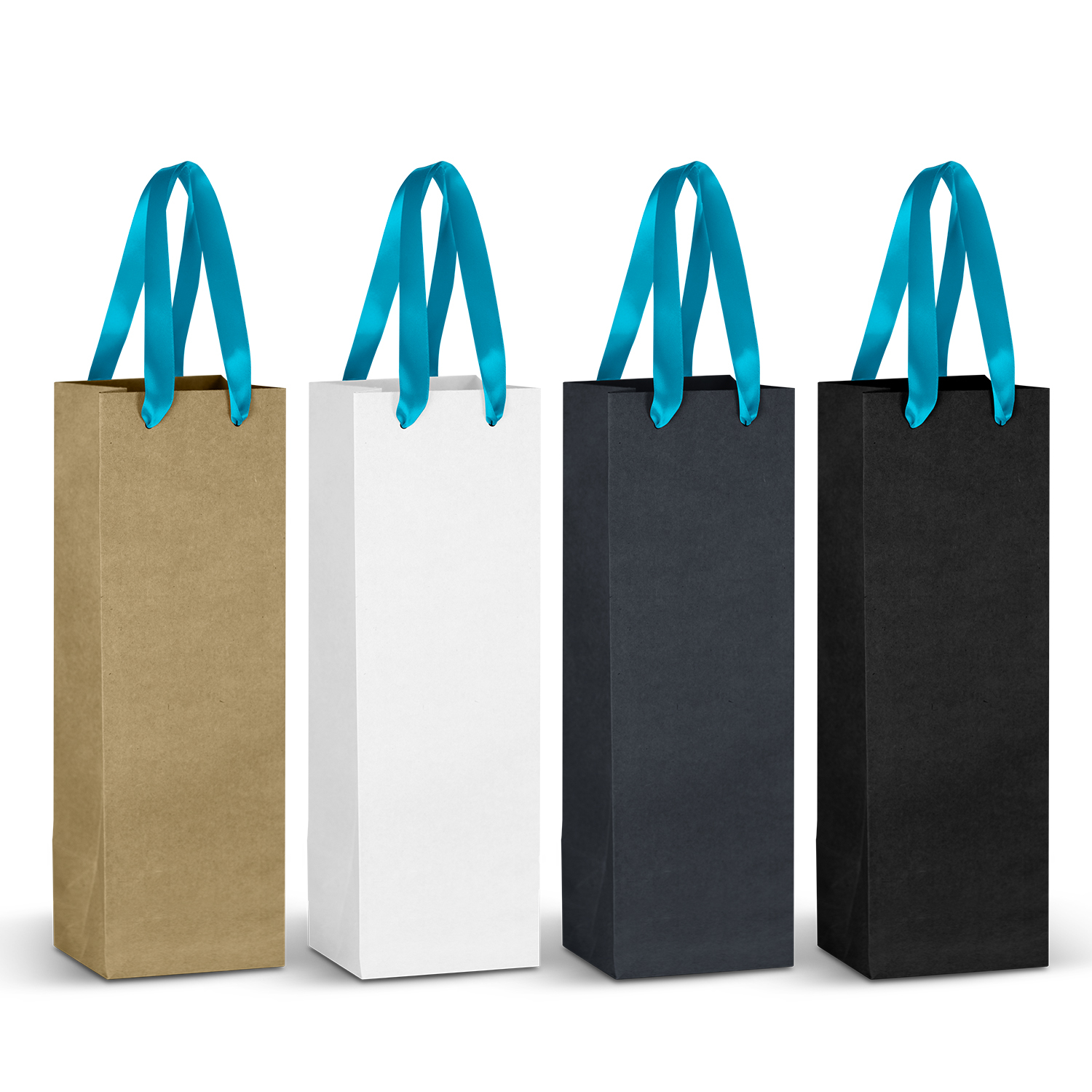 Champagne Ribbon Handle Paper Bag – Image 9