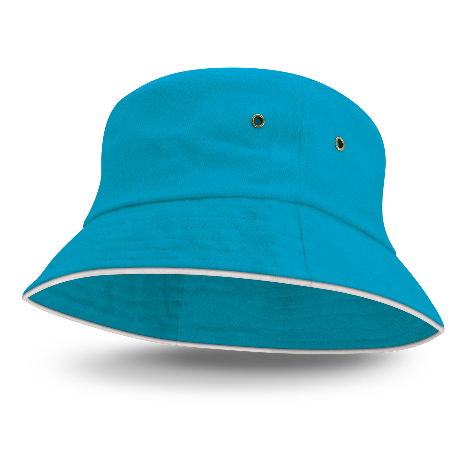 Bondi Bucket Hat - White Sandwich Trim – Image 3