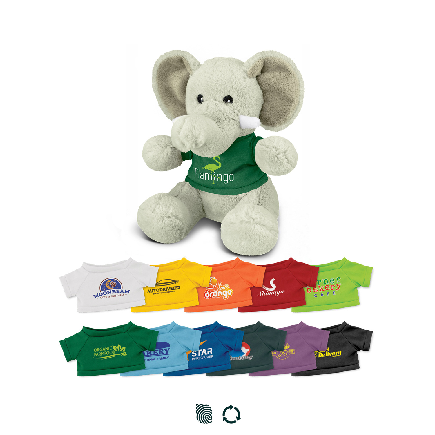 Elephant Plush Toy – Image 1