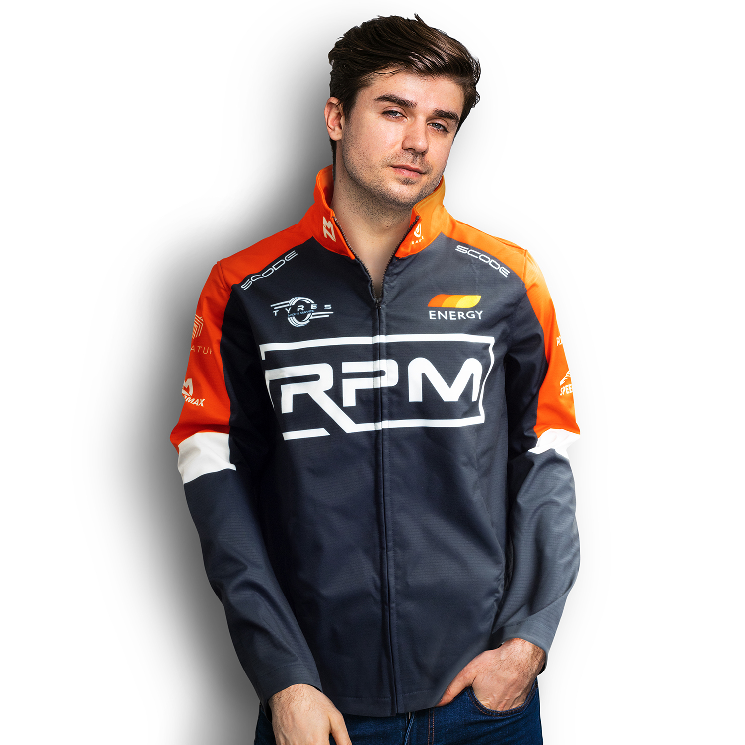 Custom Mens Premium Softshell Jacket – Image 1