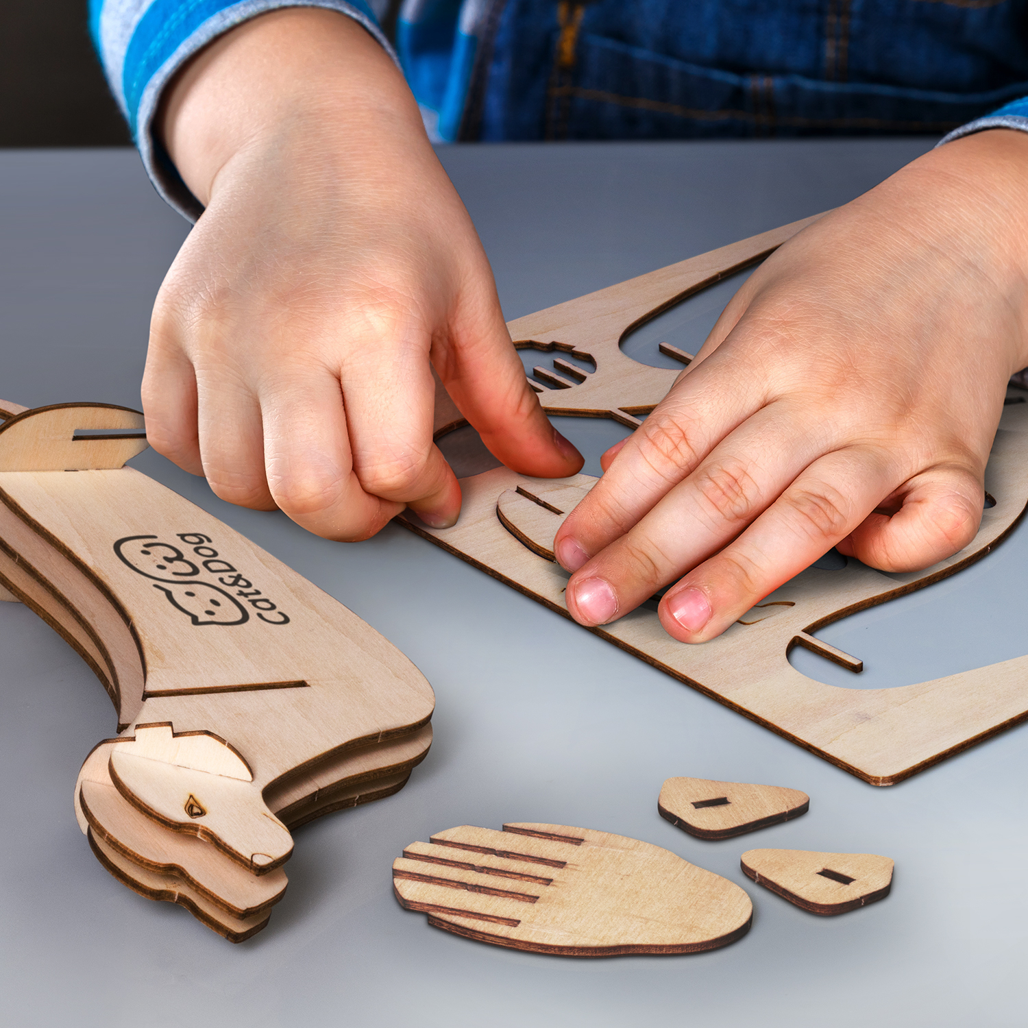 BRANDCRAFT Dog Wooden Model – Image 6
