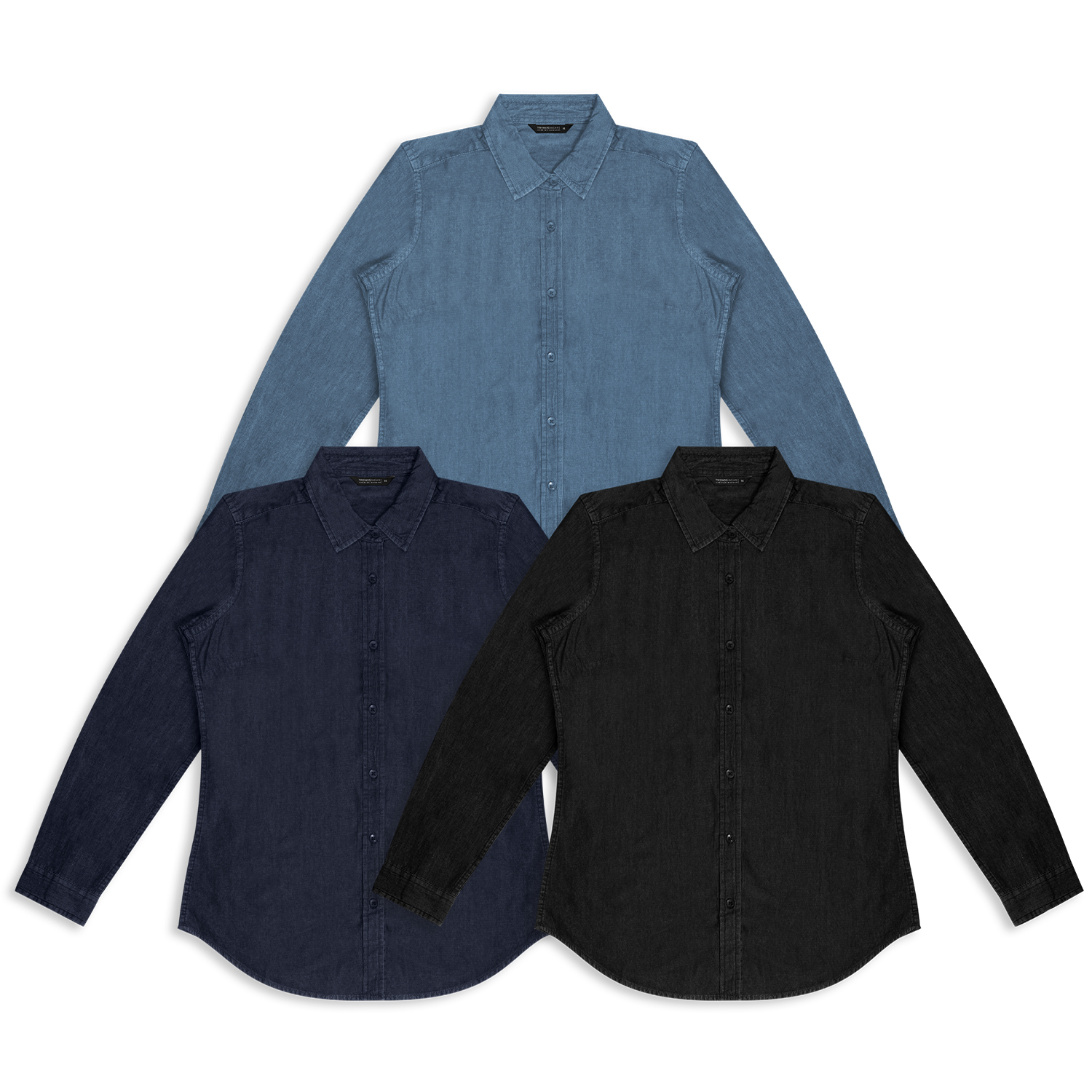 TRENDSWEAR Chester Women's Denim Shirt – Image 11