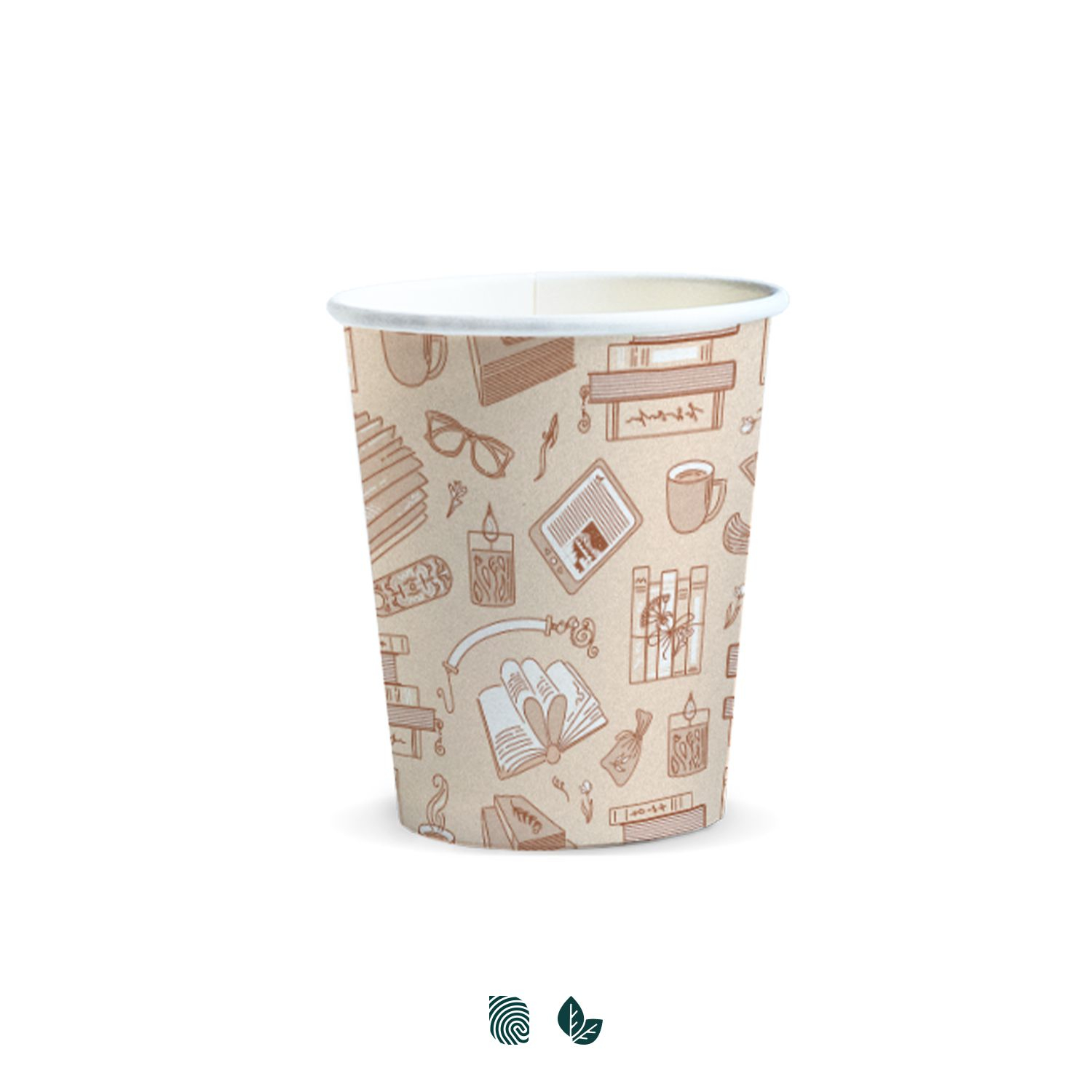 Compostable Paper Cup - 230ml – Image 1