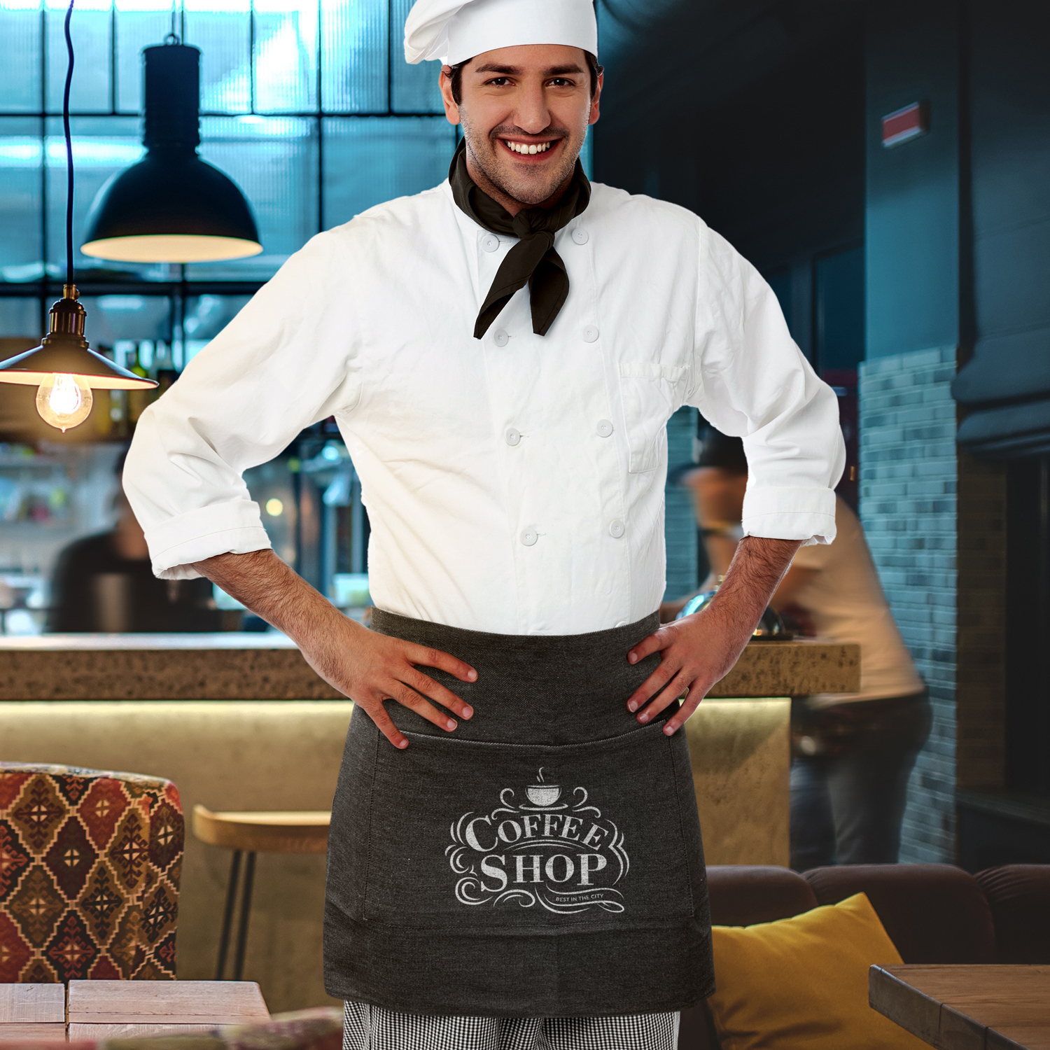 Carolina Denim Waist Apron – Image 3