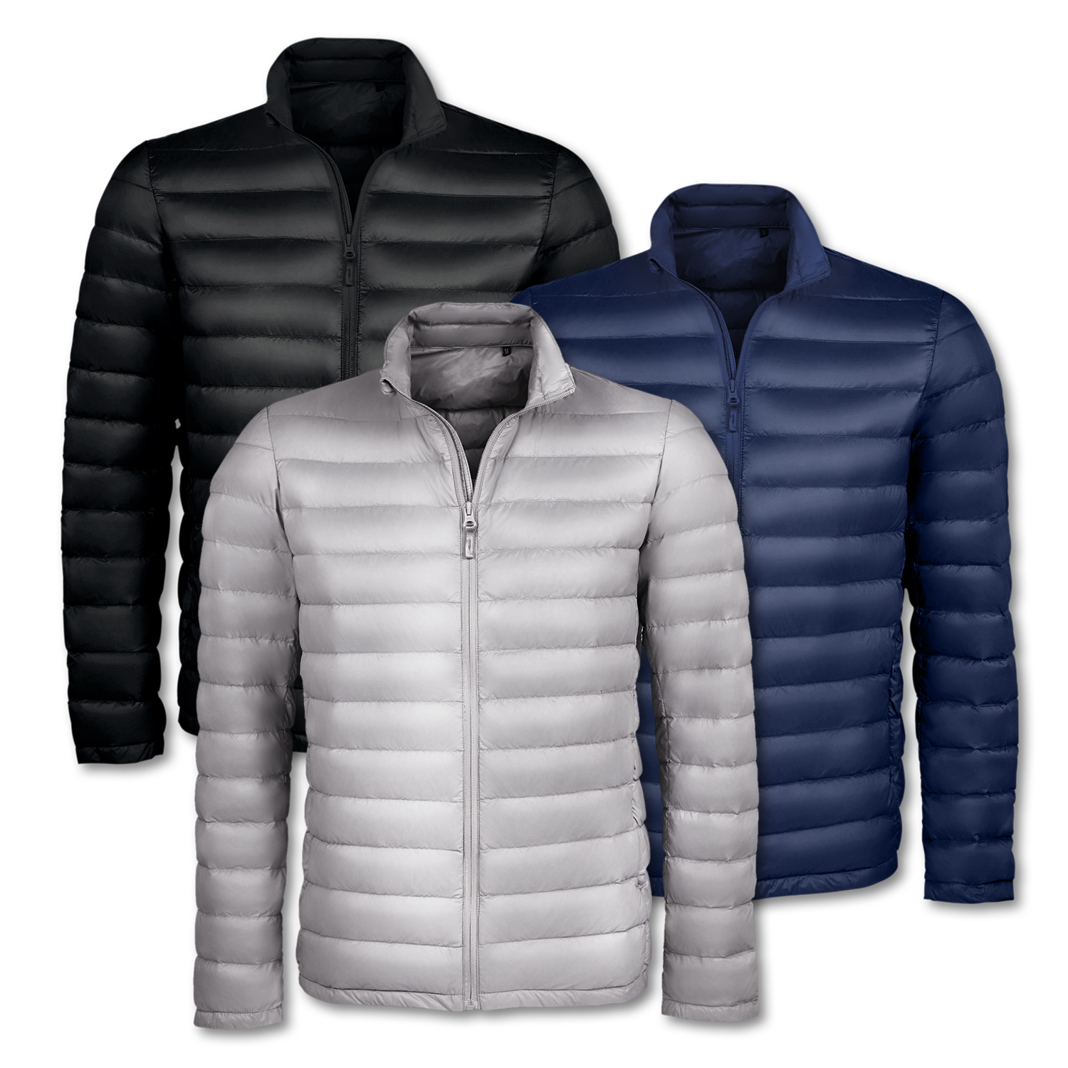SOLS Wilson Men's Puffer Jacket – Image 5