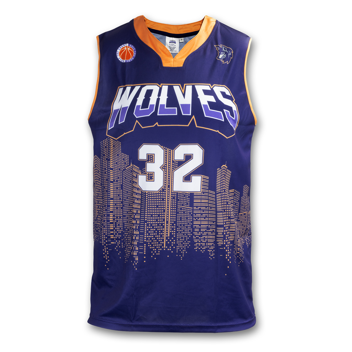 Custom Mens Basketball Top – Image 2