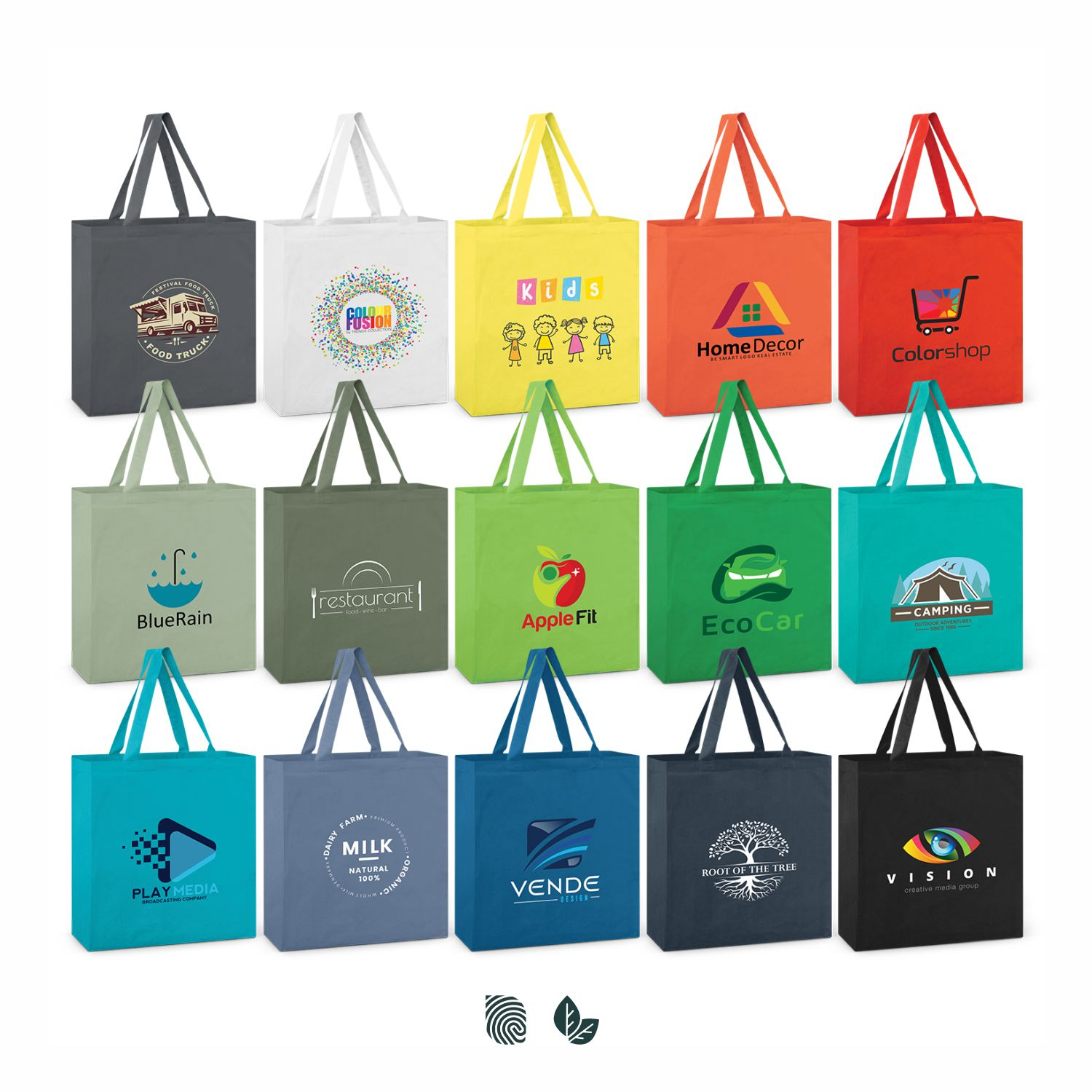 Carnaby Cotton Tote Bag - Colours – Image 1