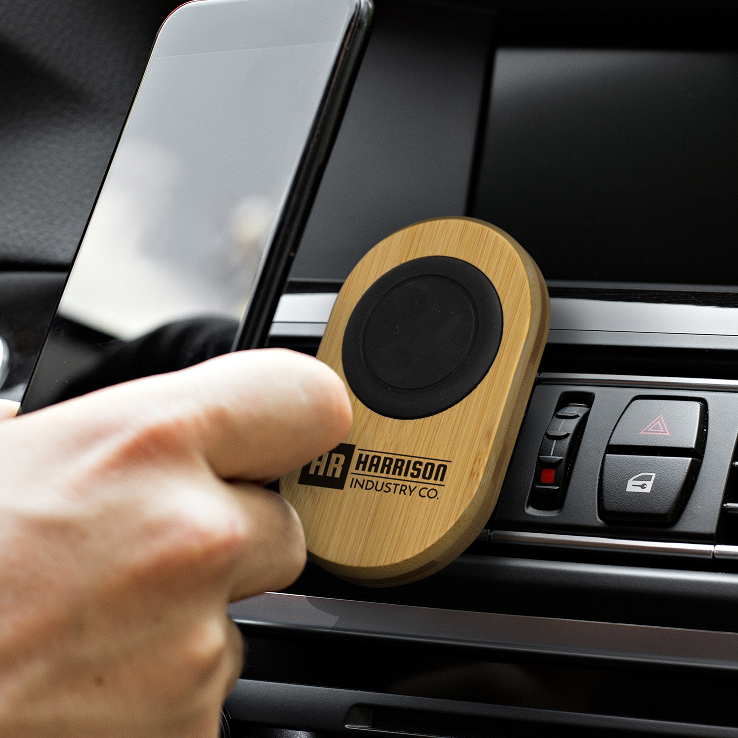 Bamboo Car Phone Holder – Image 5