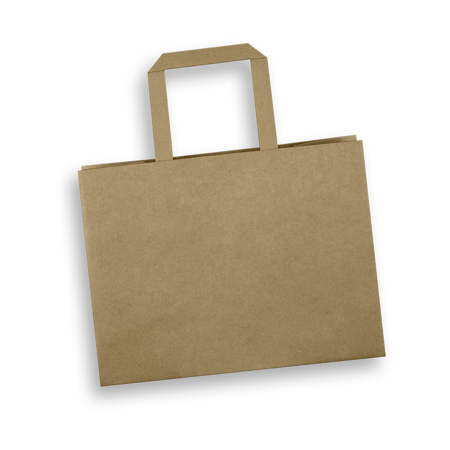 Medium Flat Handle Paper Bag Landscape – Image 3