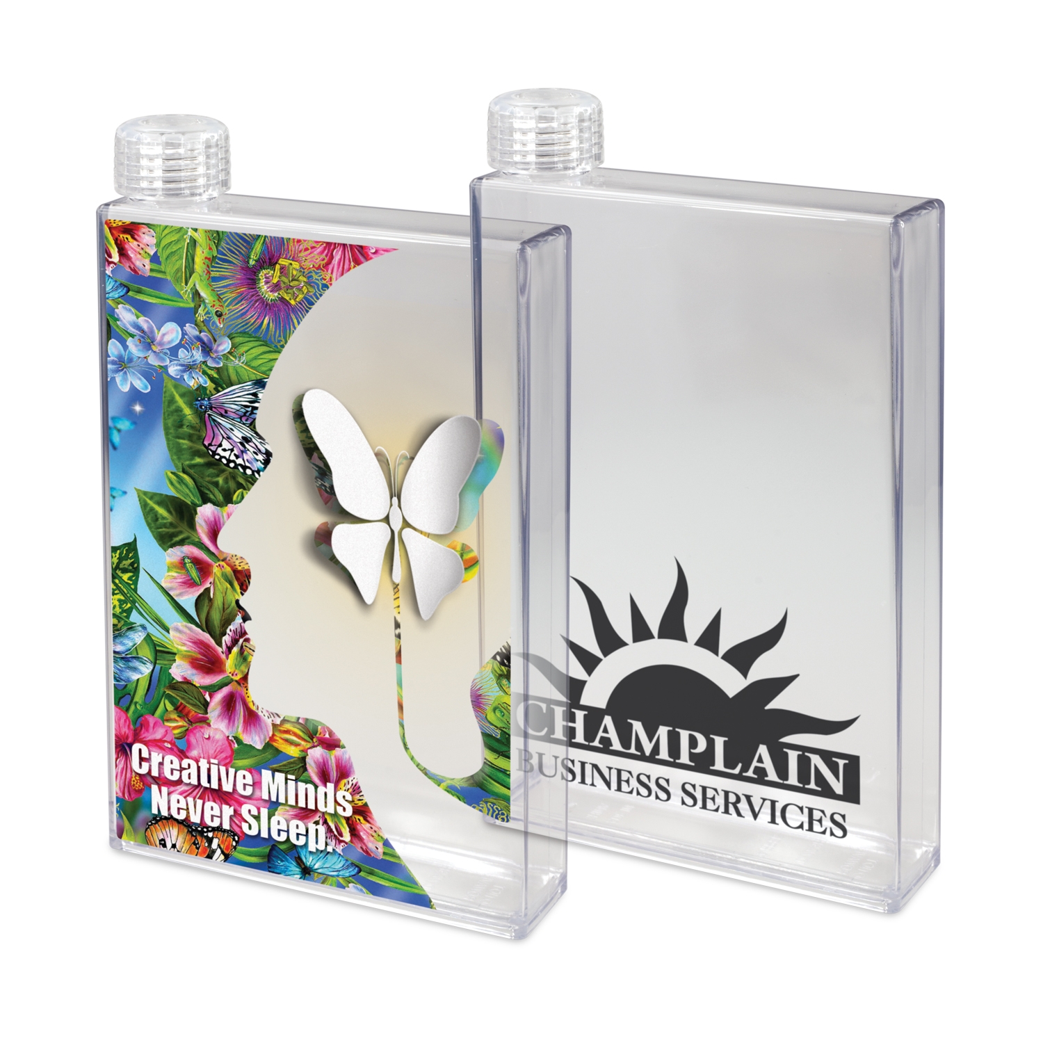 Notebook Water Bottle – Image 1