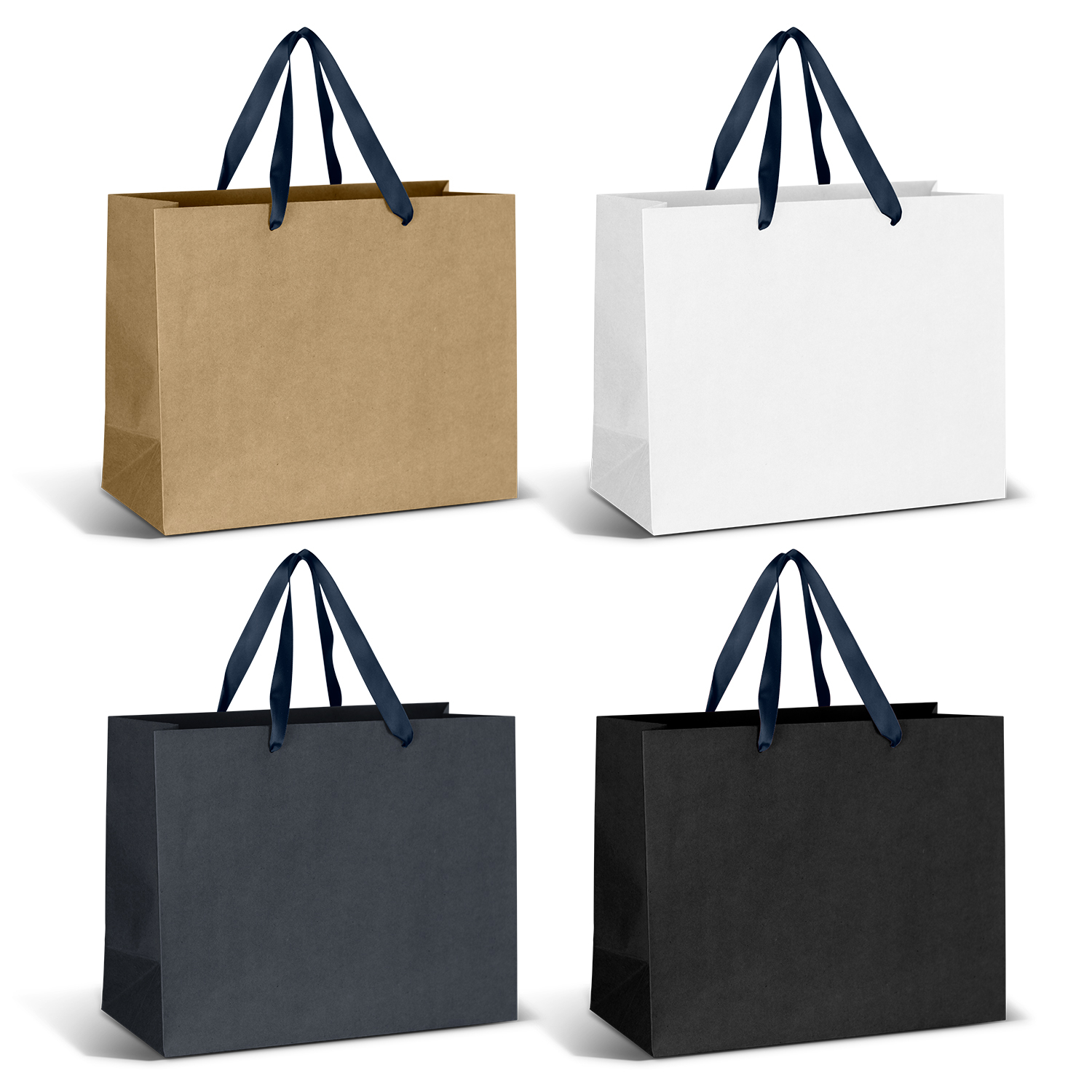 Large Ribbon Handle Paper Bag – Image 10