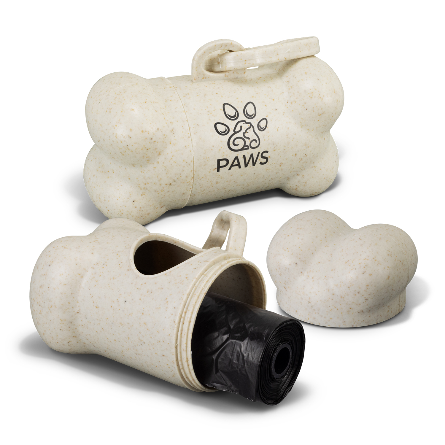 Pet Bag Dispenser  - Natural – Image 1