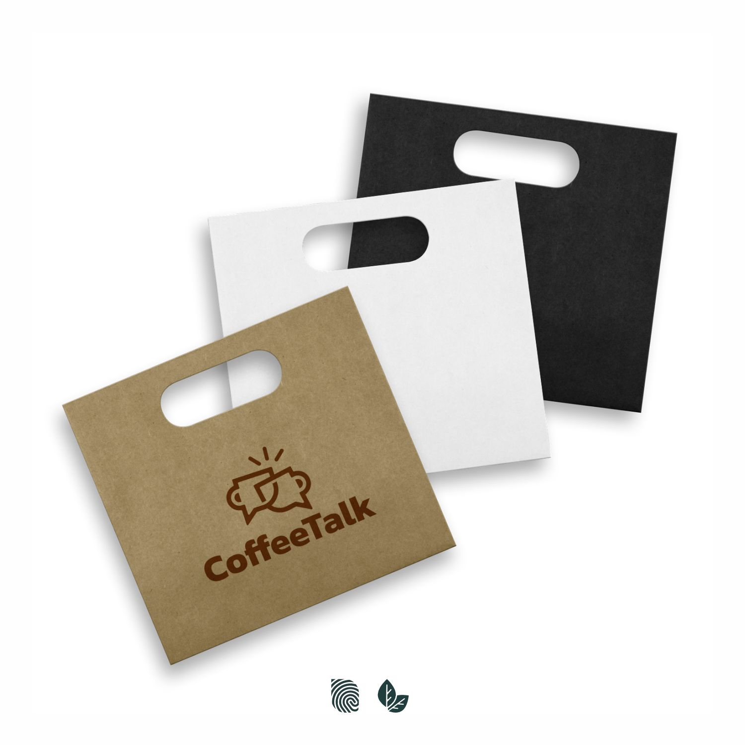 Medium Die Cut Paper Bag Landscape – Image 1