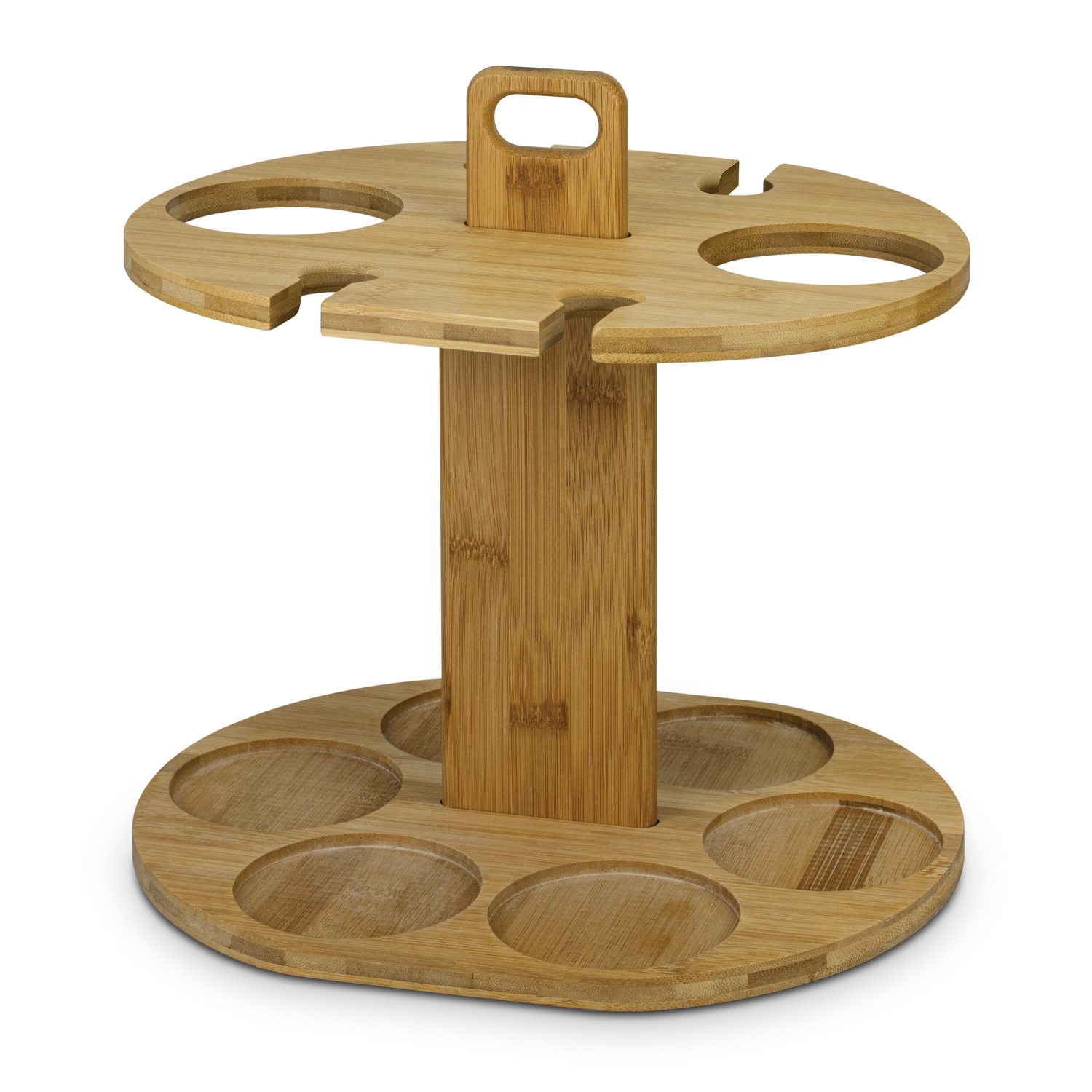 Bamboo Wine Rack – Image 1