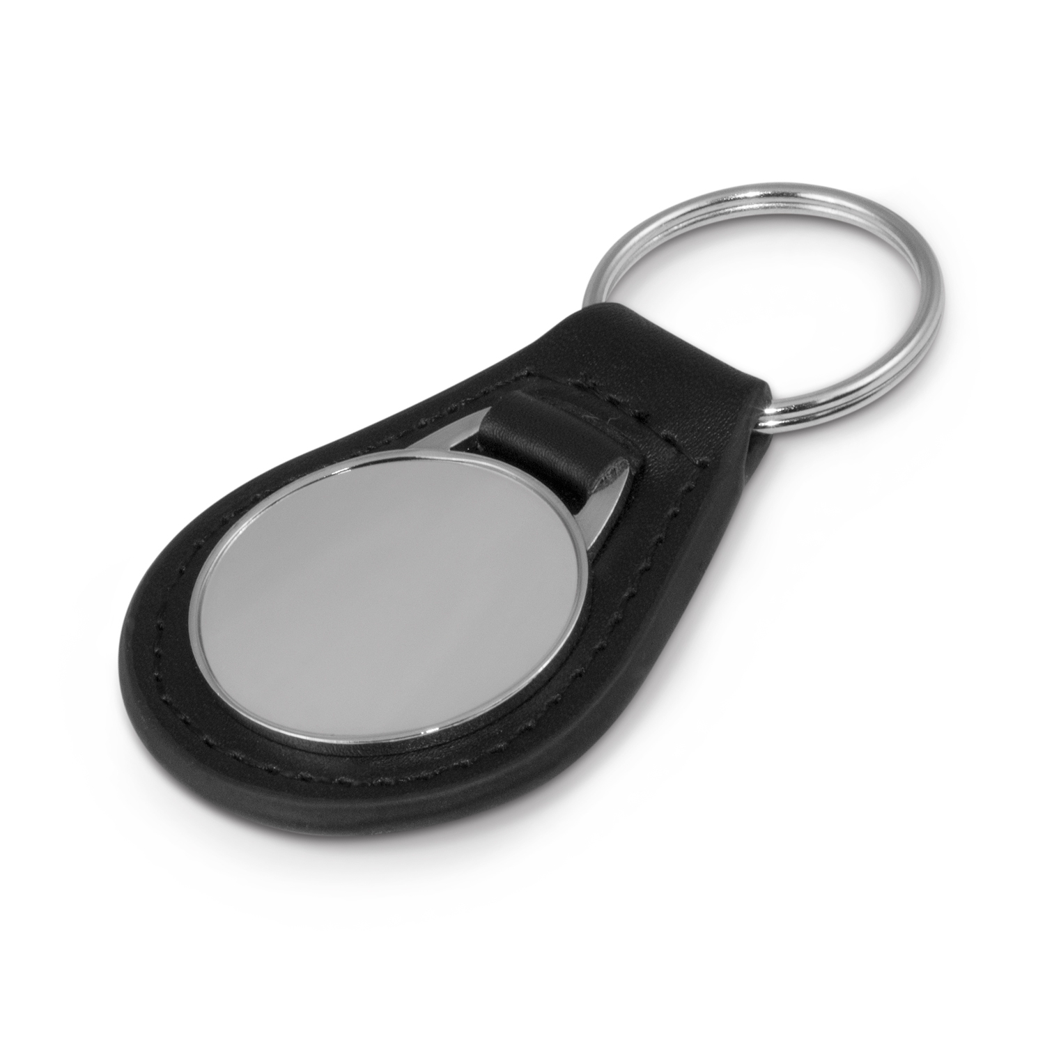 Baron Leather Key Ring - Round – Image 2