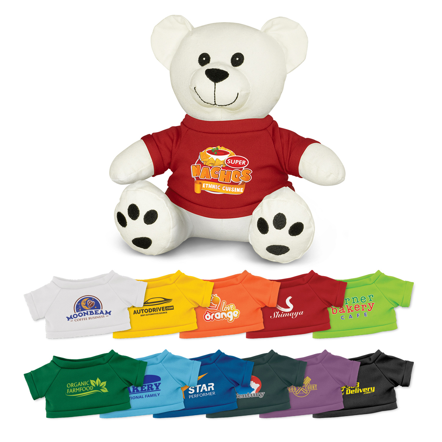 Cotton Bear Plush Toy – Image 2