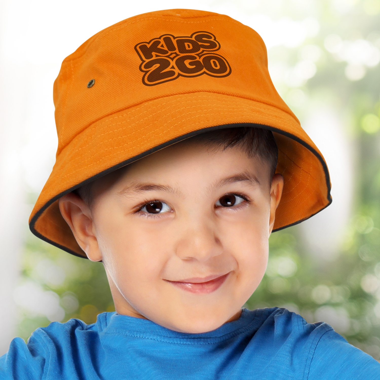 Bondi Bucket Hat - Black Sandwich Trim – Image 9