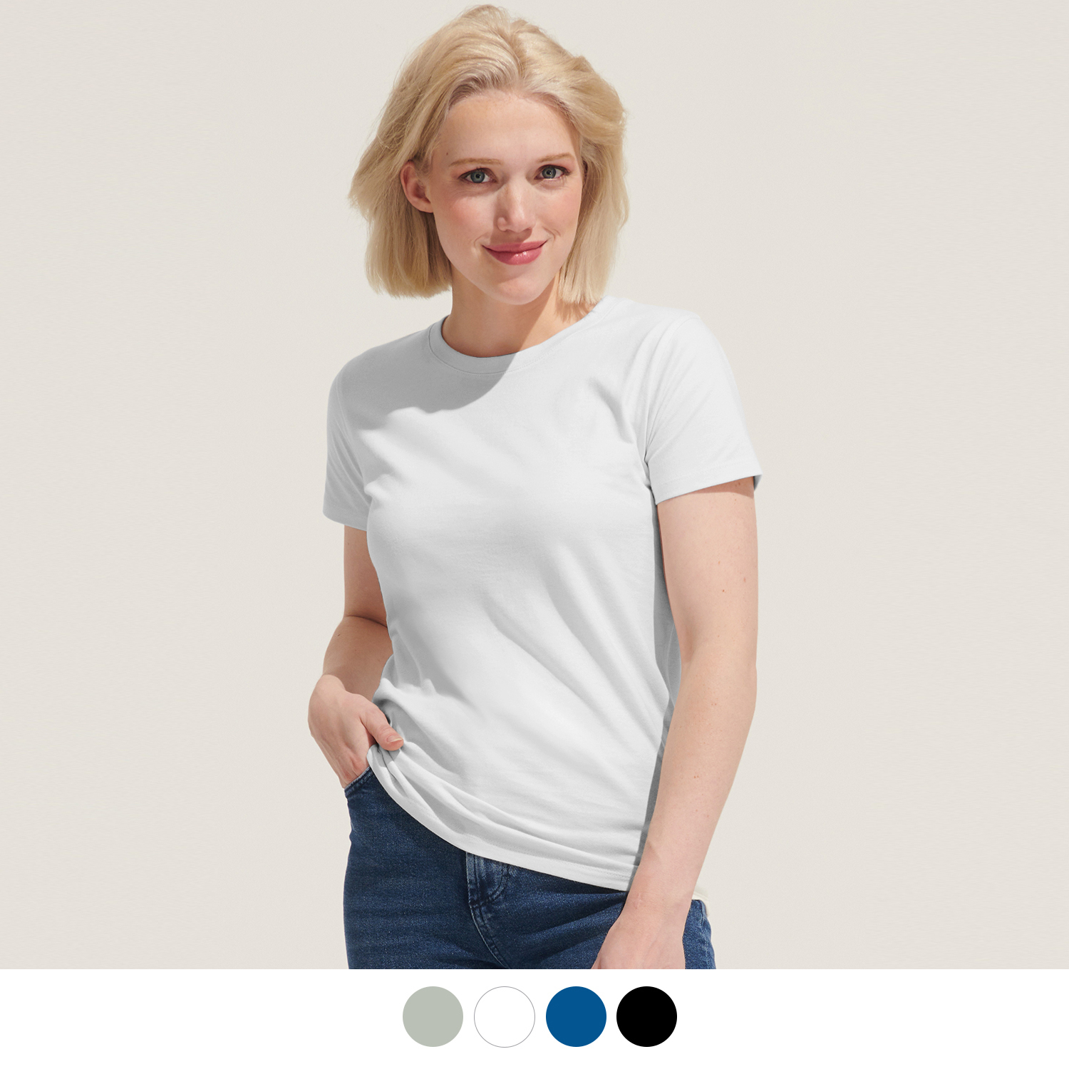 SOLS Imperial Womens T-Shirt – Image 1