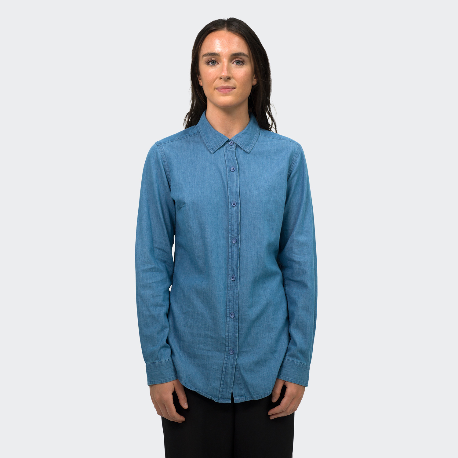 TRENDSWEAR Chester Women's Denim Shirt – Image 3