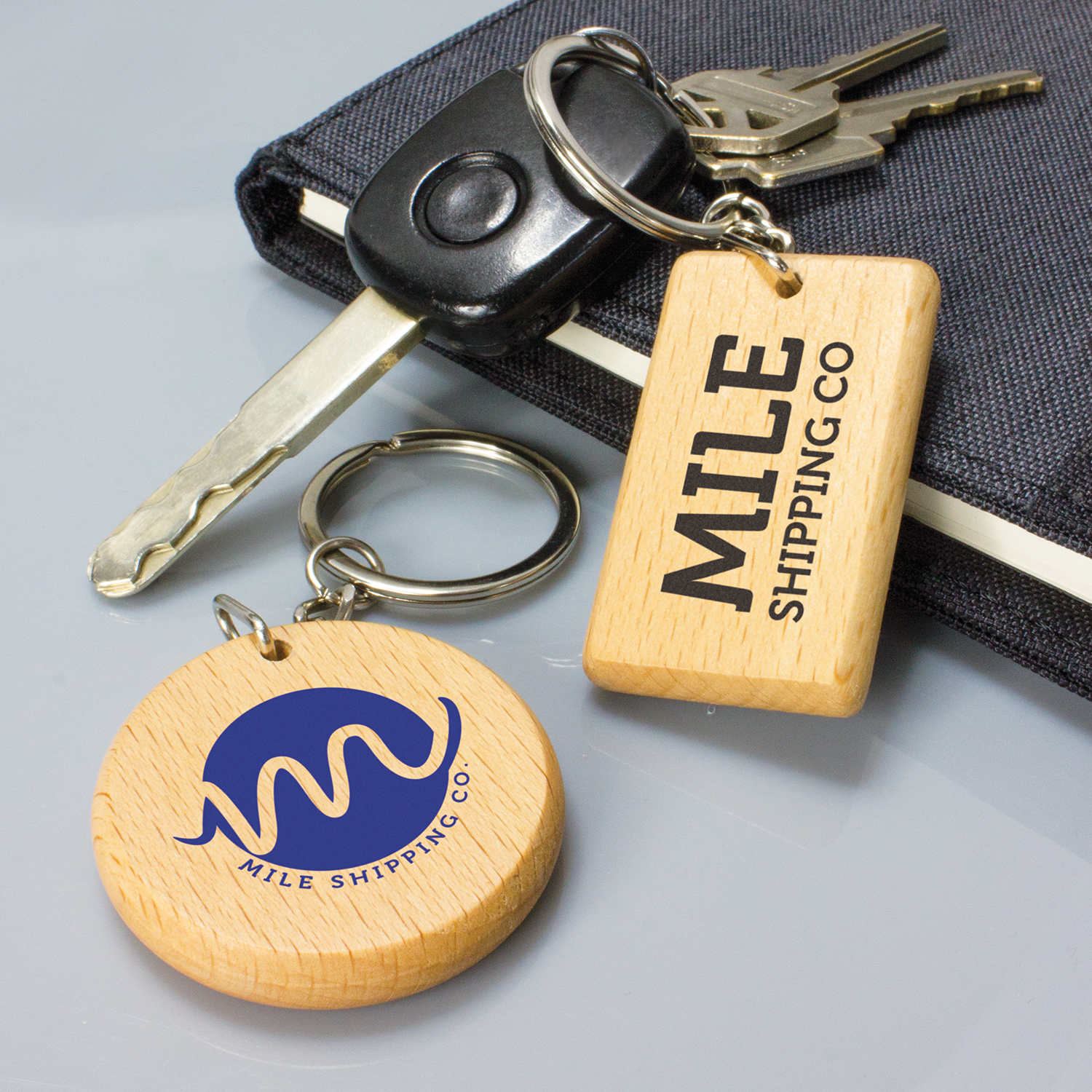 Artisan Key Ring - Rectangle – Image 3