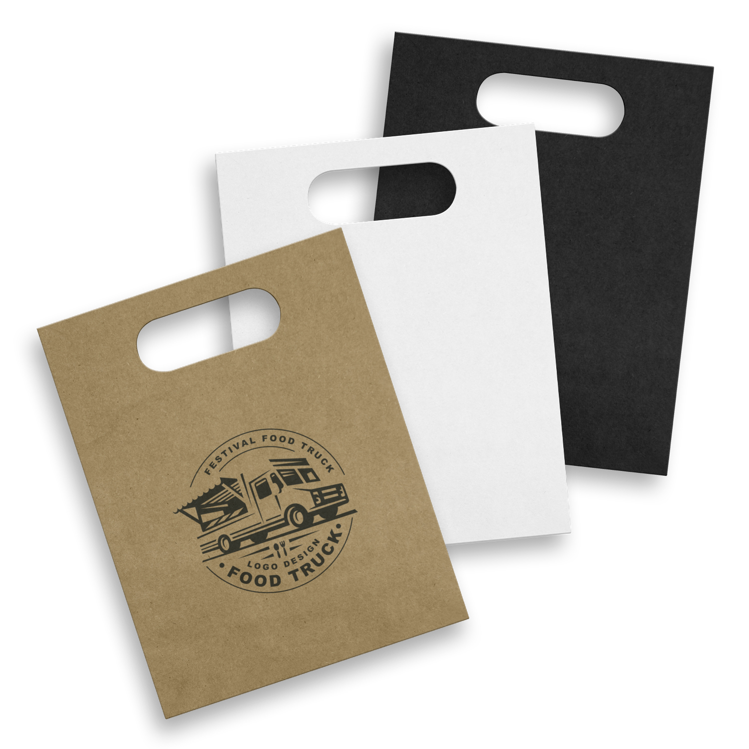 Medium Die Cut Paper Bag Portrait – Image 2