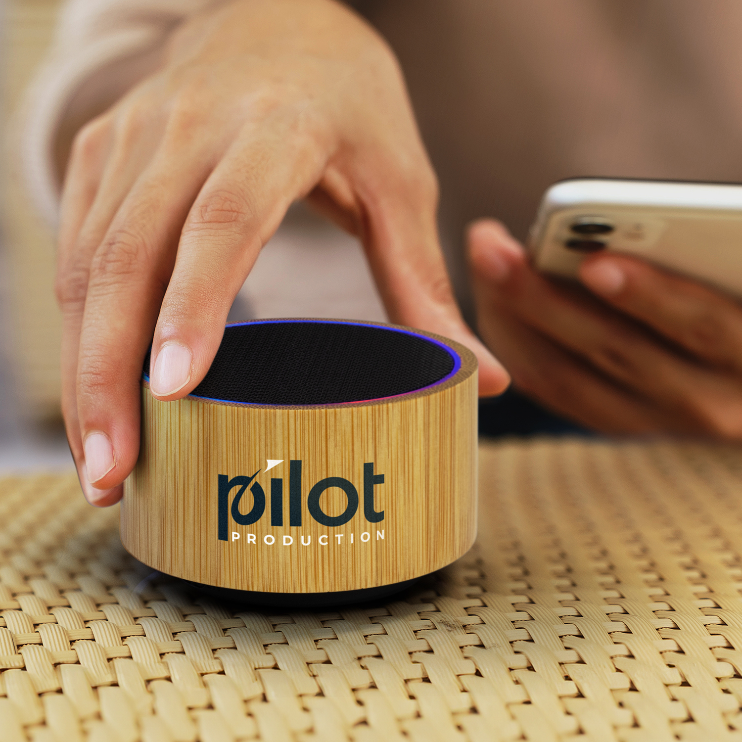 Bamboo Bluetooth Speaker – Image 8