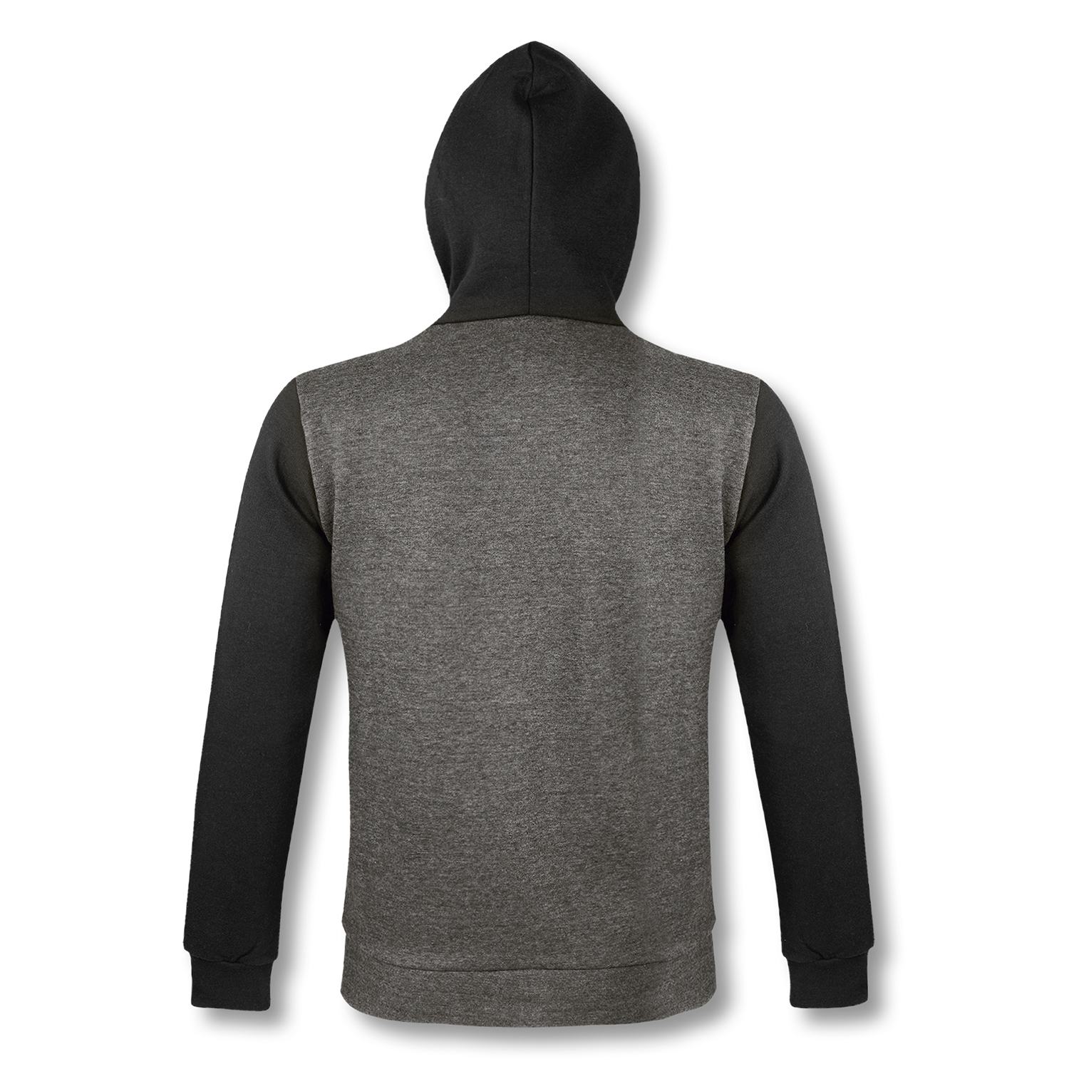 SOLS Silver Unisex Zipped Sweatshirt – Image 3