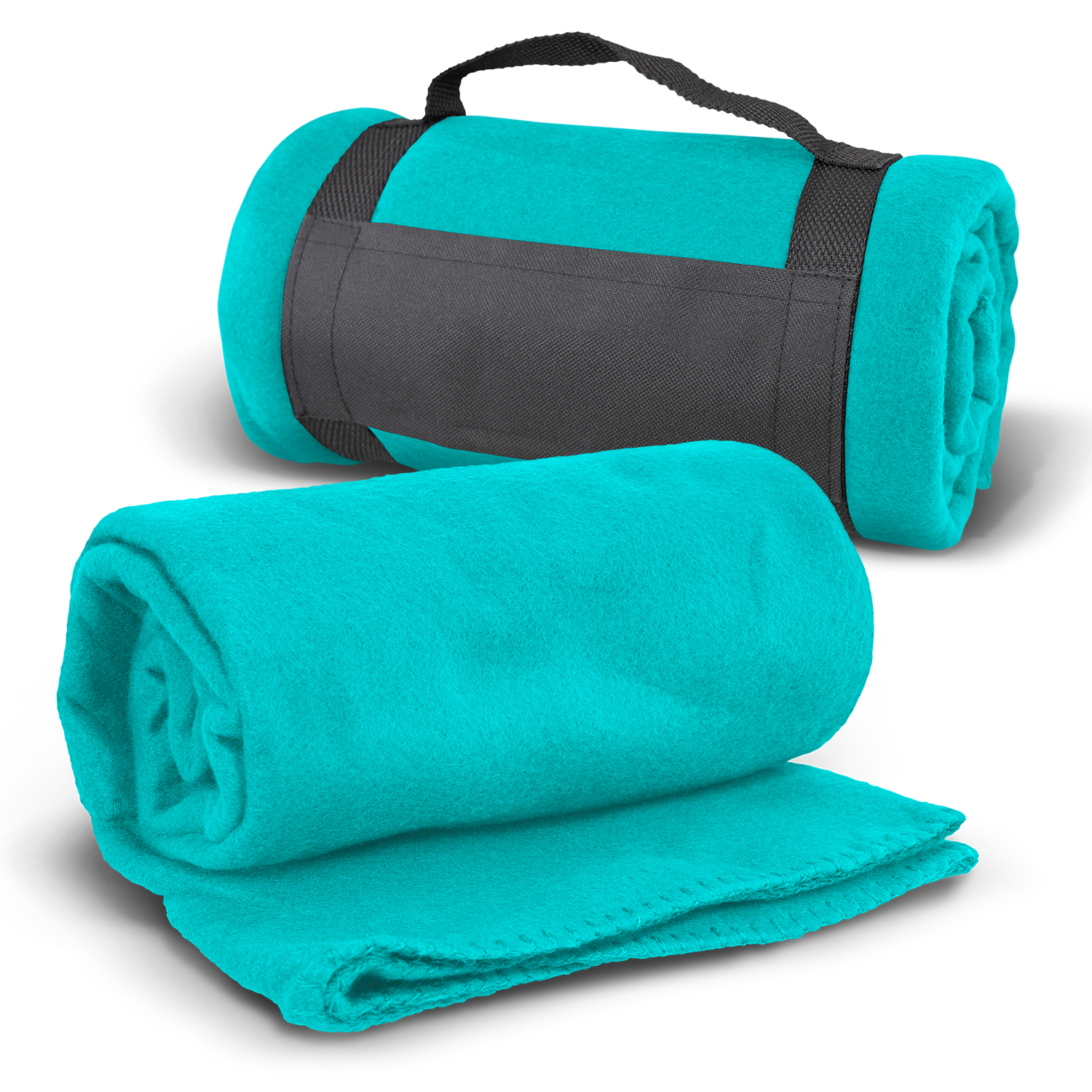 Glasgow Fleece Blanket with Strap – Image 5