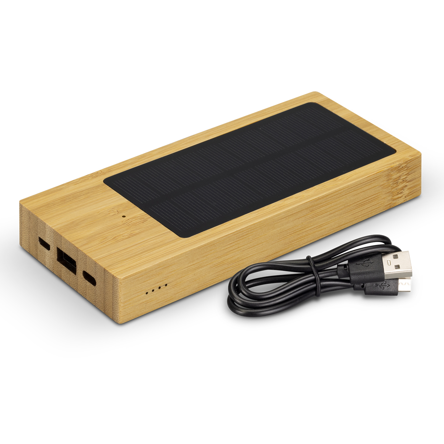 NATURA Bamboo Solar Power Bank – Image 3
