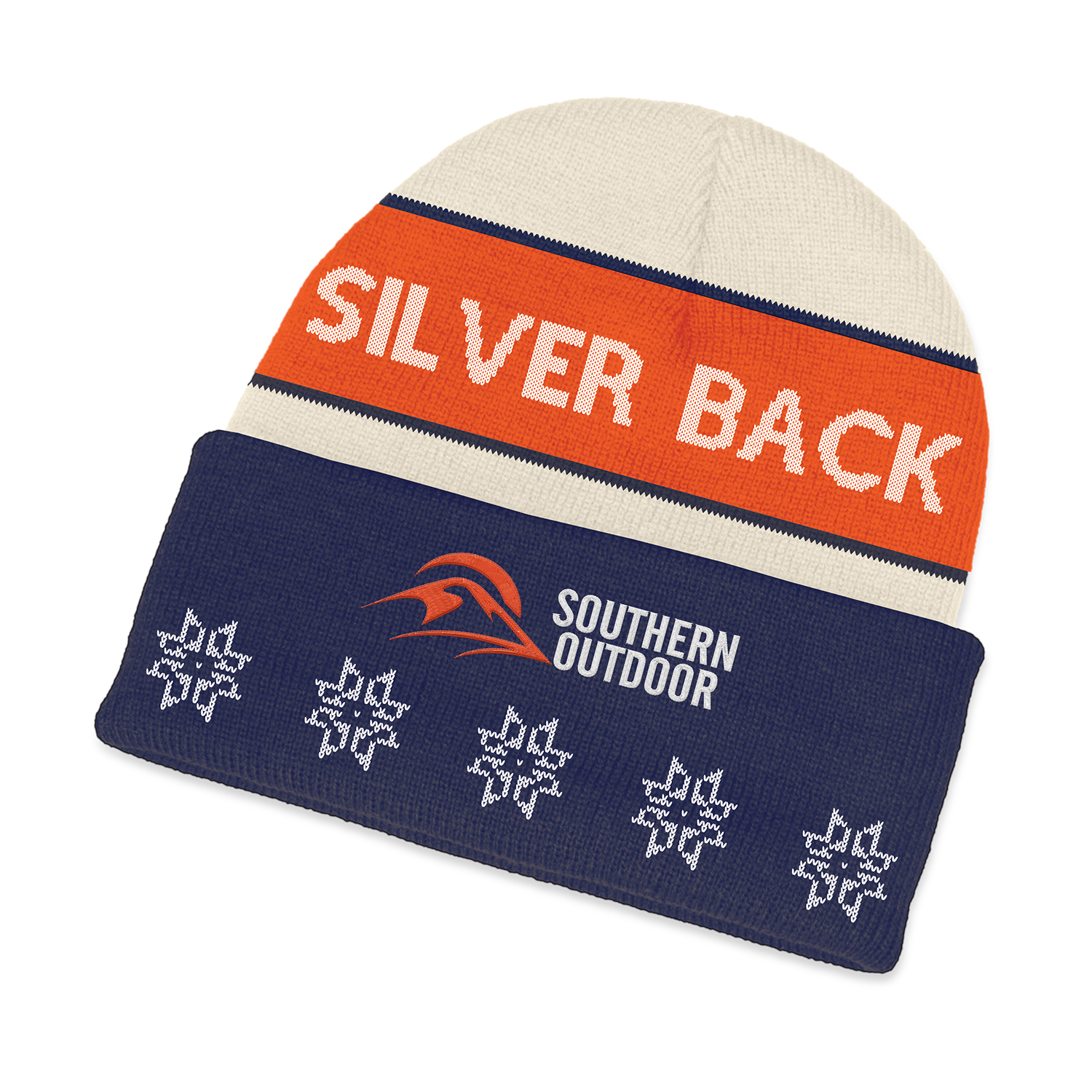 Cordova Custom Knitted Beanie – Image 1
