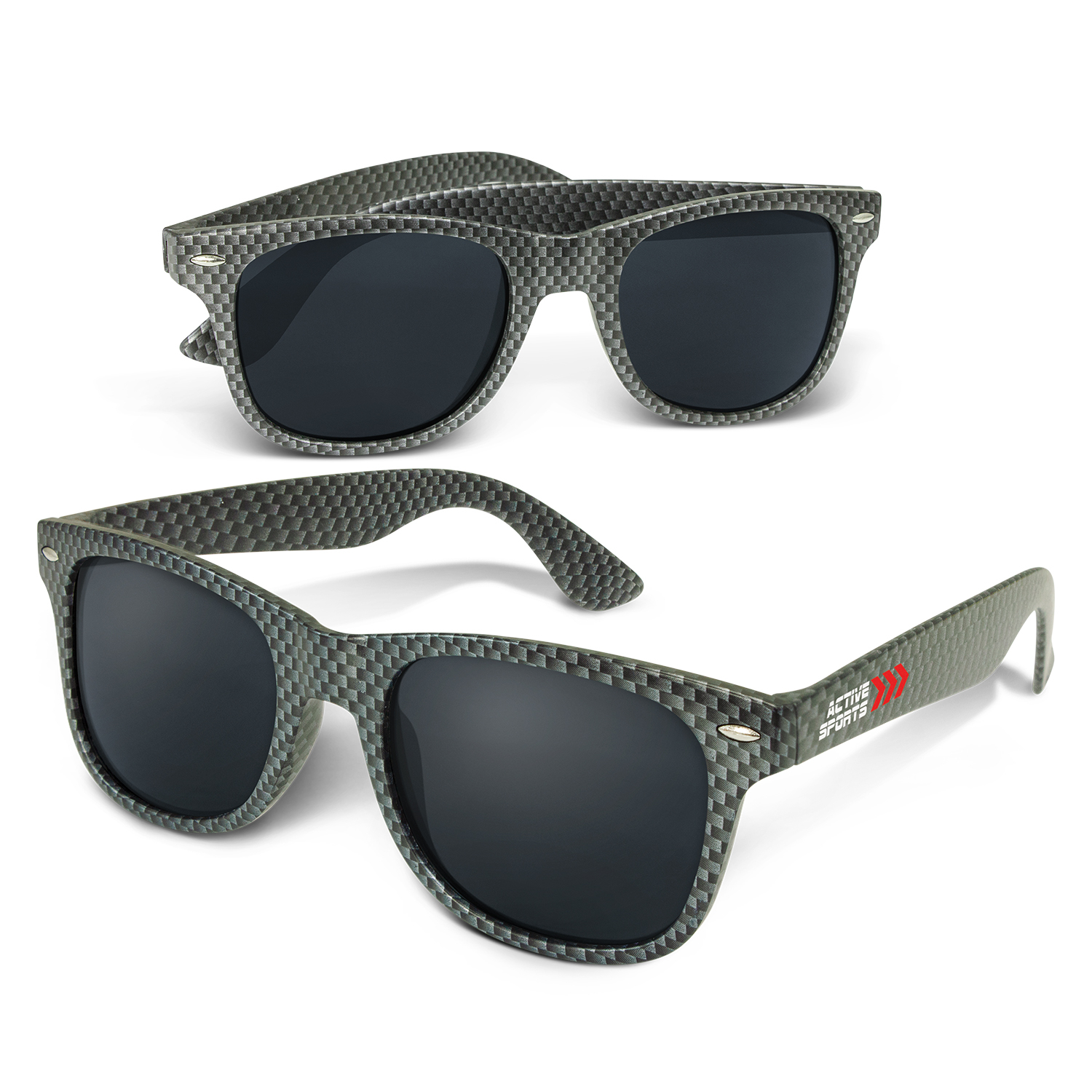 Malibu Premium Sunglasses - Carbon Fibre – Image 1