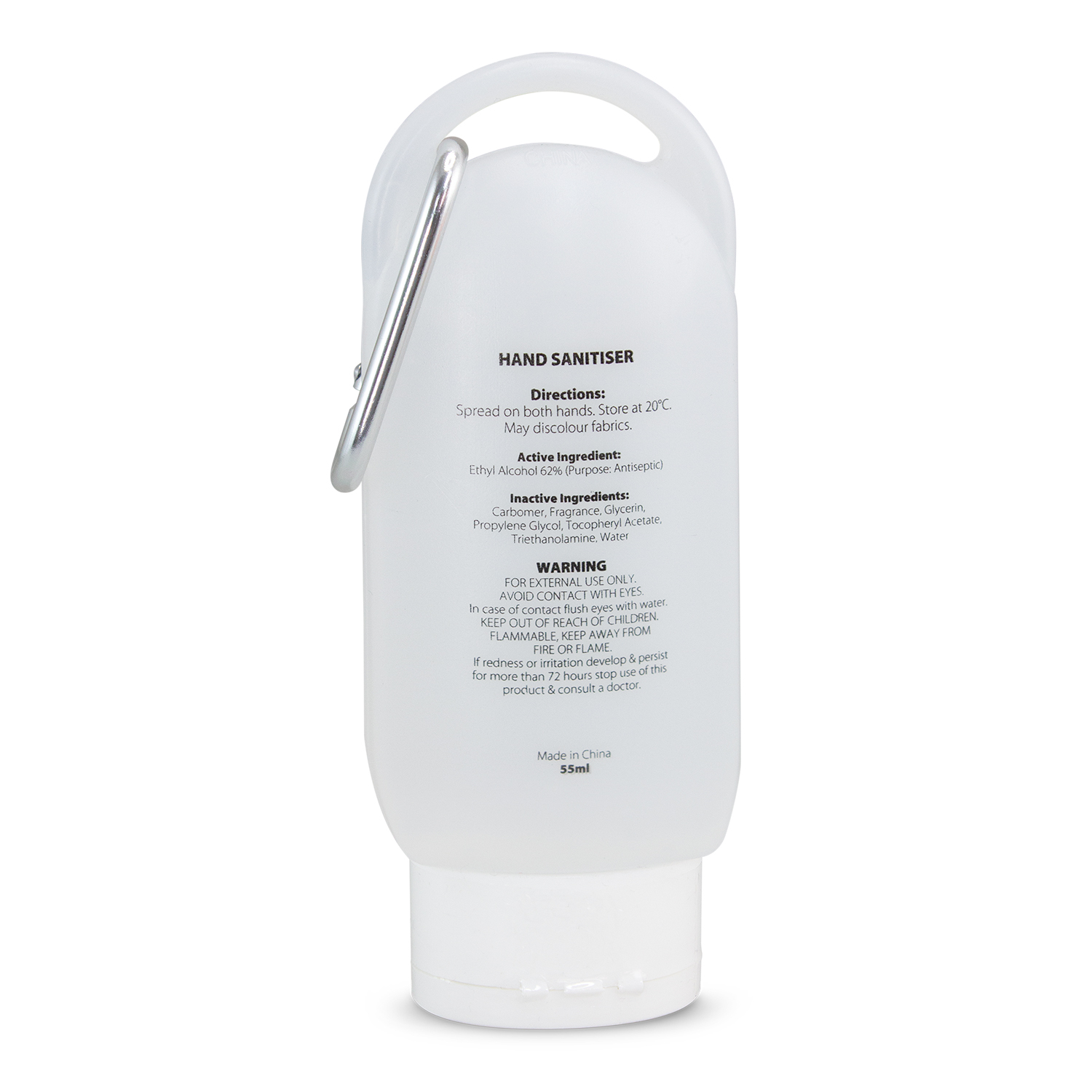 Gel Hand Sanitiser 55ml – Image 3