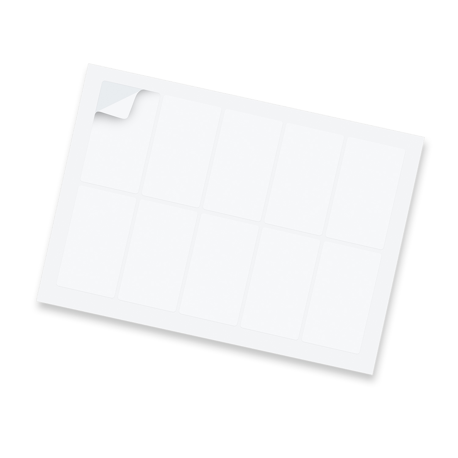 Sticker Sheet 88 x 50mm Rectangle - Gloss – Image 2