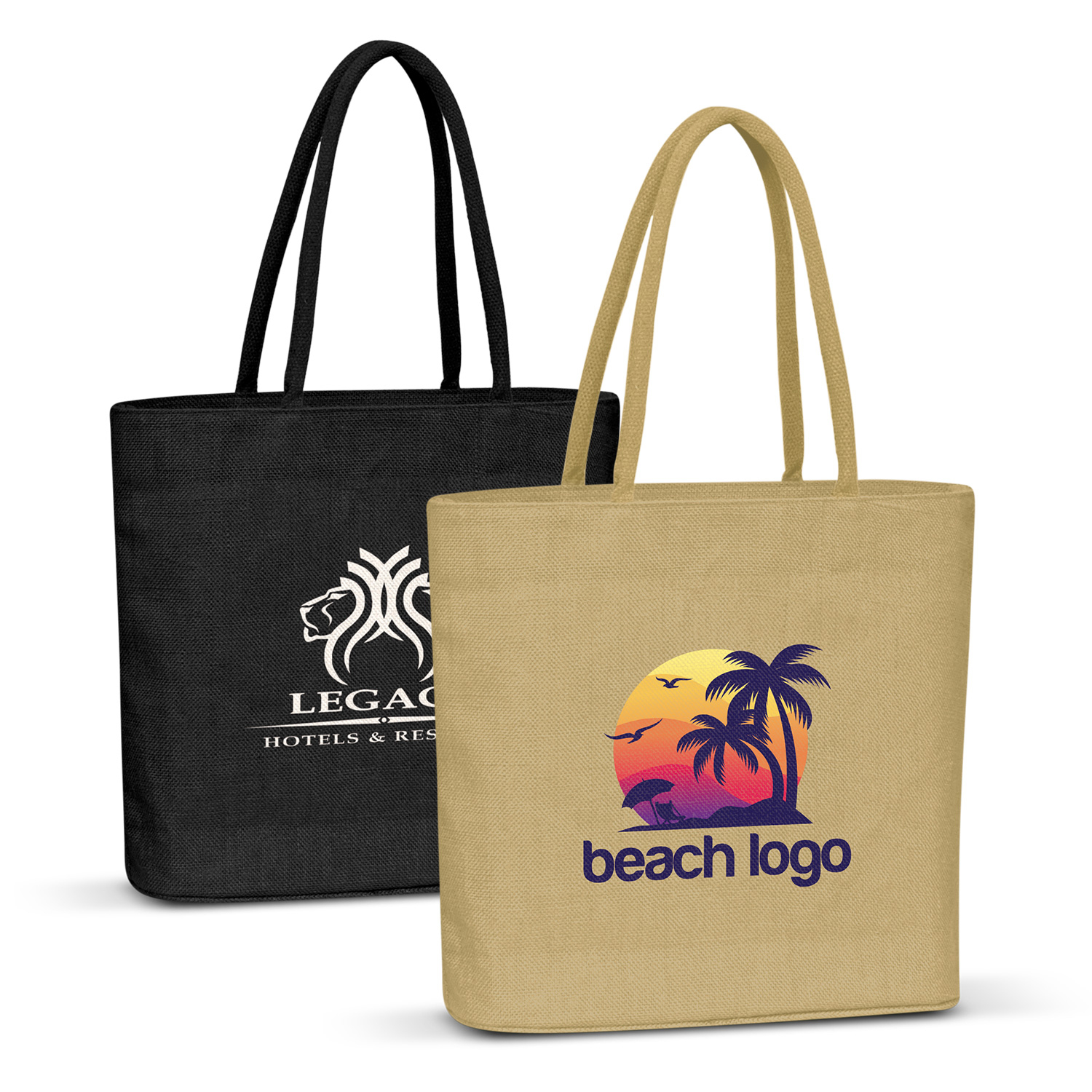 Carrera Jute Tote Bag – Image 1