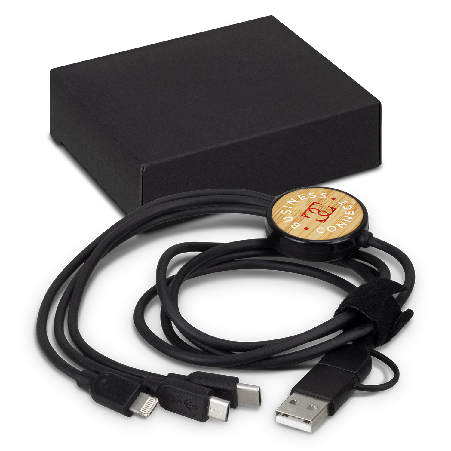 Bamboo Triple Connector Cable – Image 1