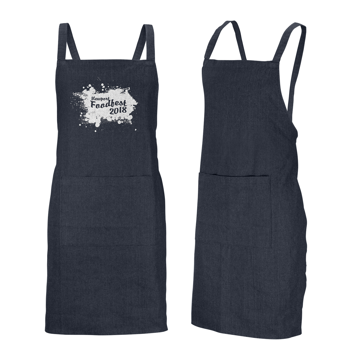 Carolina Denim Bib Apron – Image 1