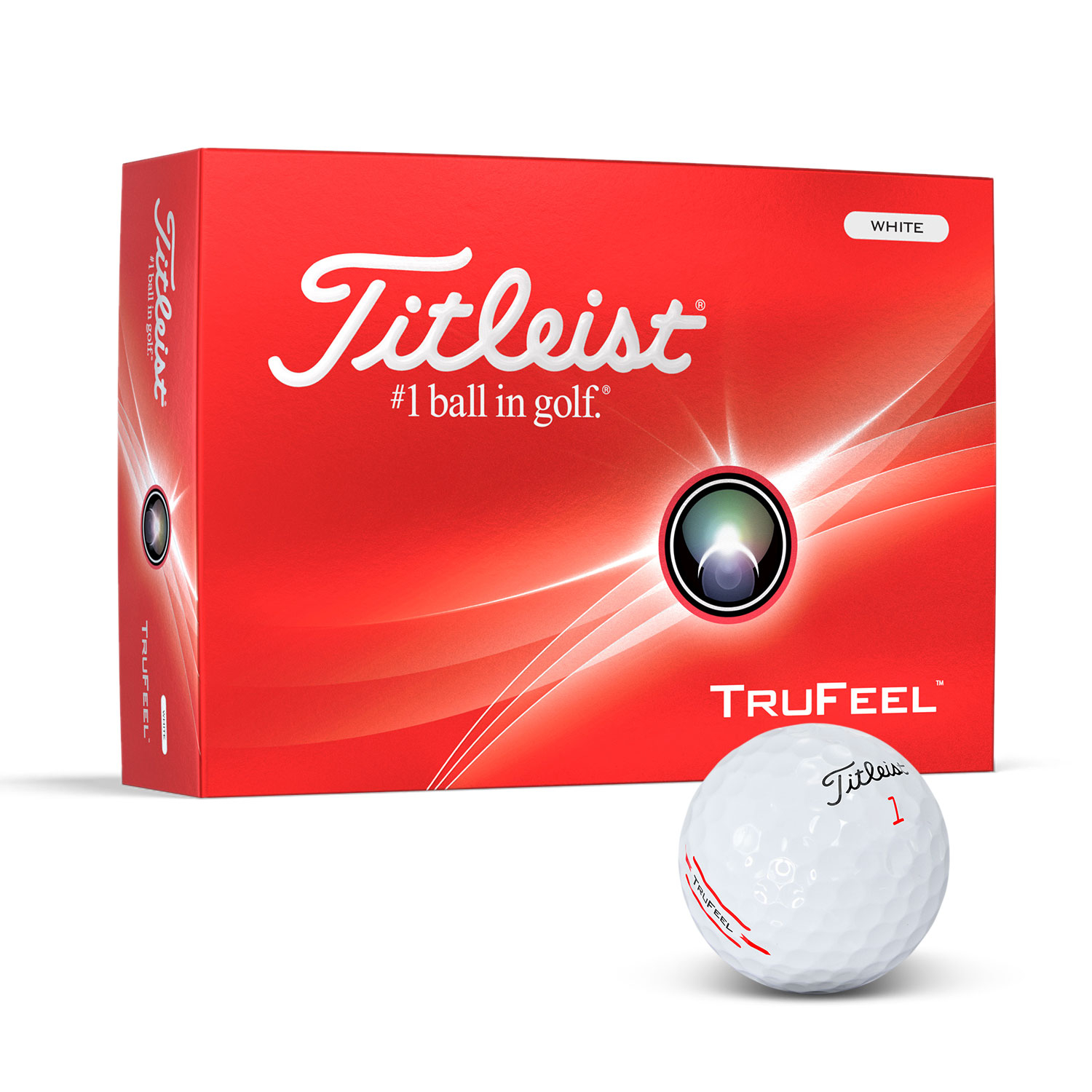 Titleist TruFeel Golf Ball – Image 1