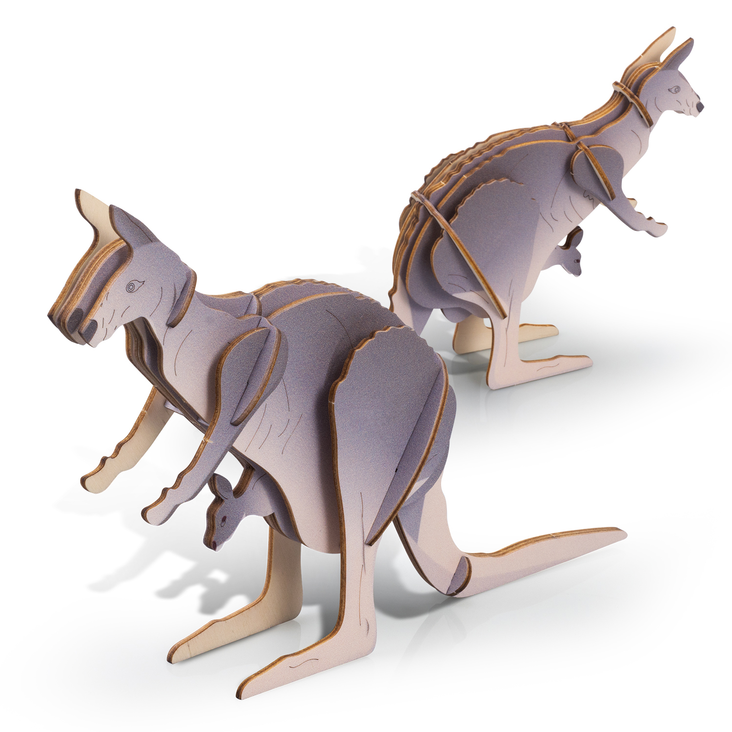 BRANDCRAFT Kangaroo Wooden Model – Image 6