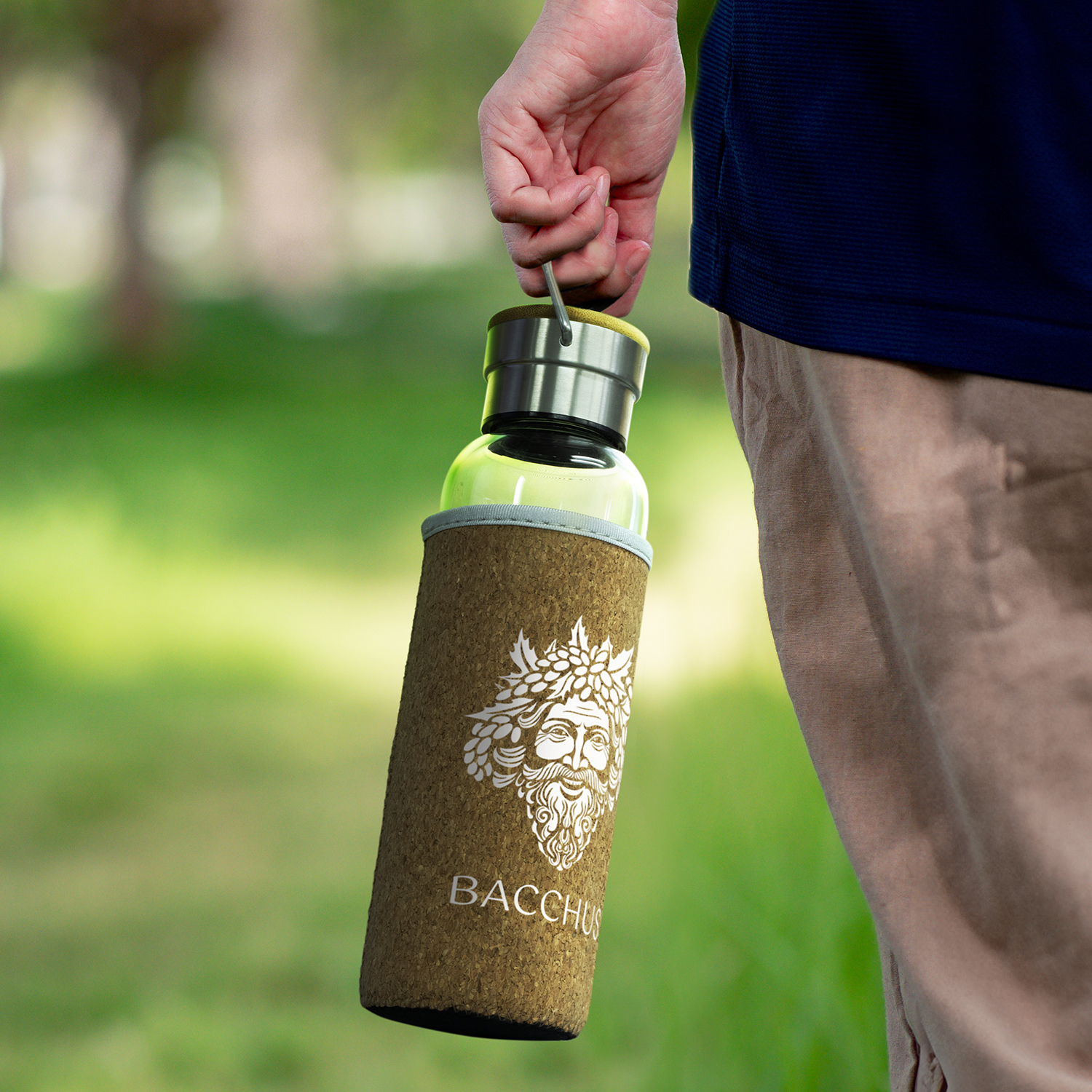 Nomad Glass Bottle - Cork Sleeve – Image 7