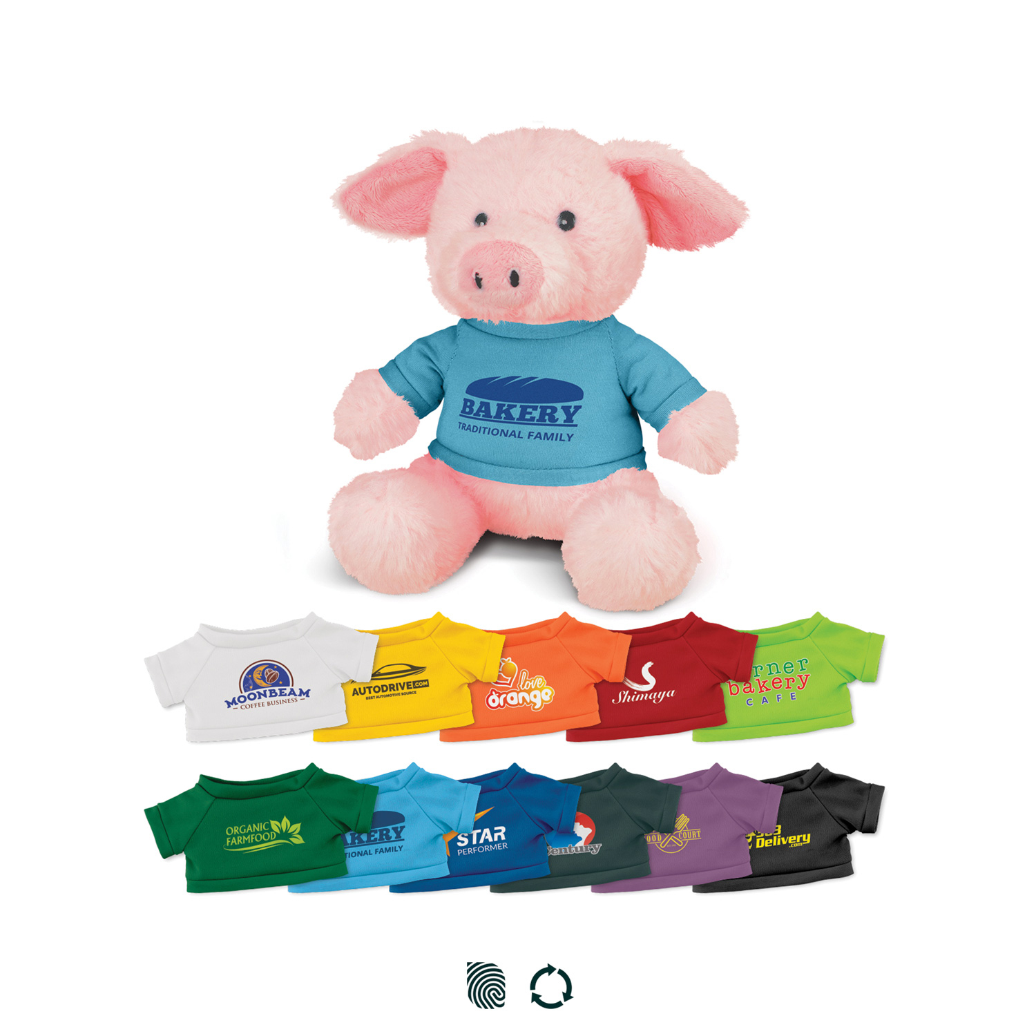 Pig Plush Toy – Image 1