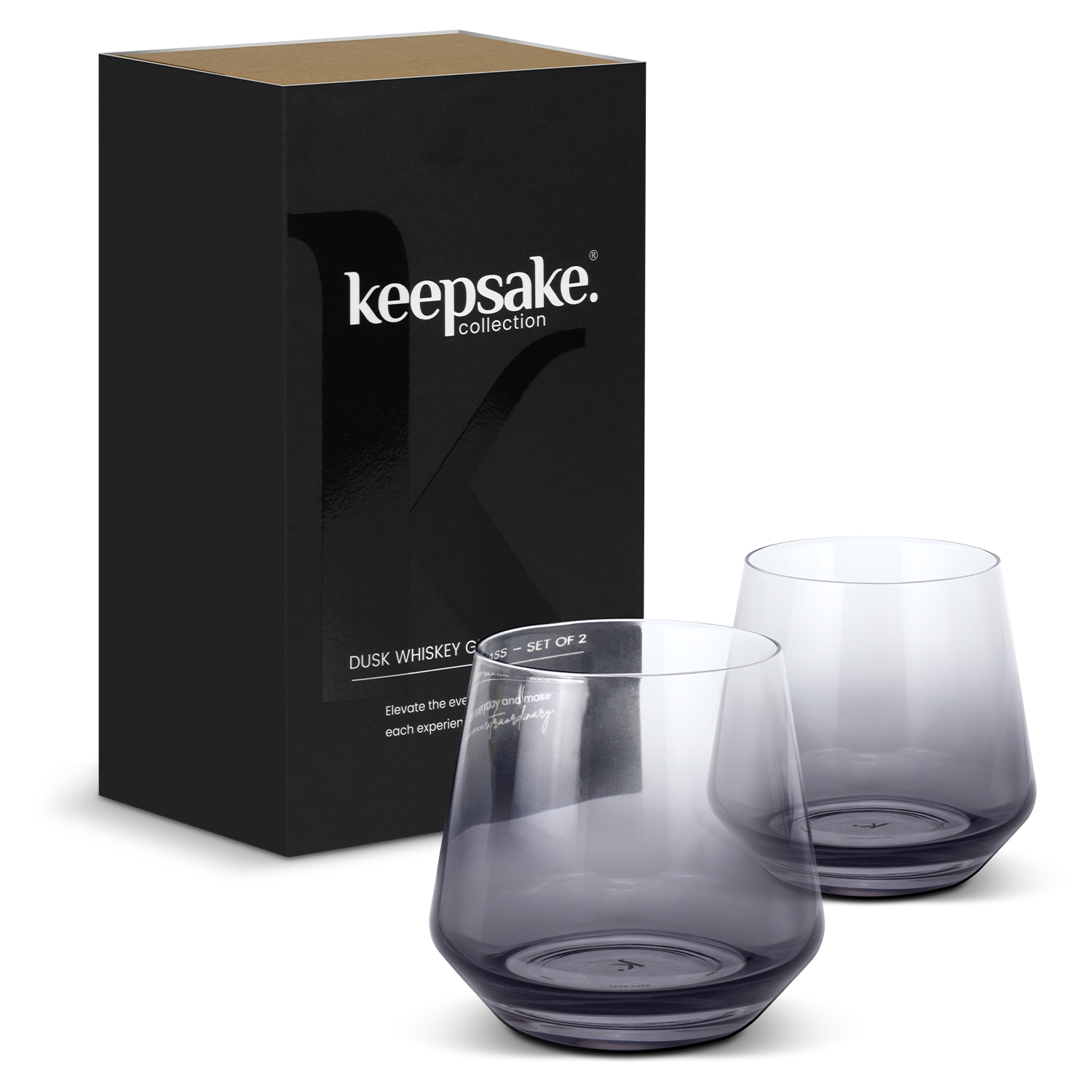 Keepsake Dusk Whiskey Glass - Set of 2 – Image 1