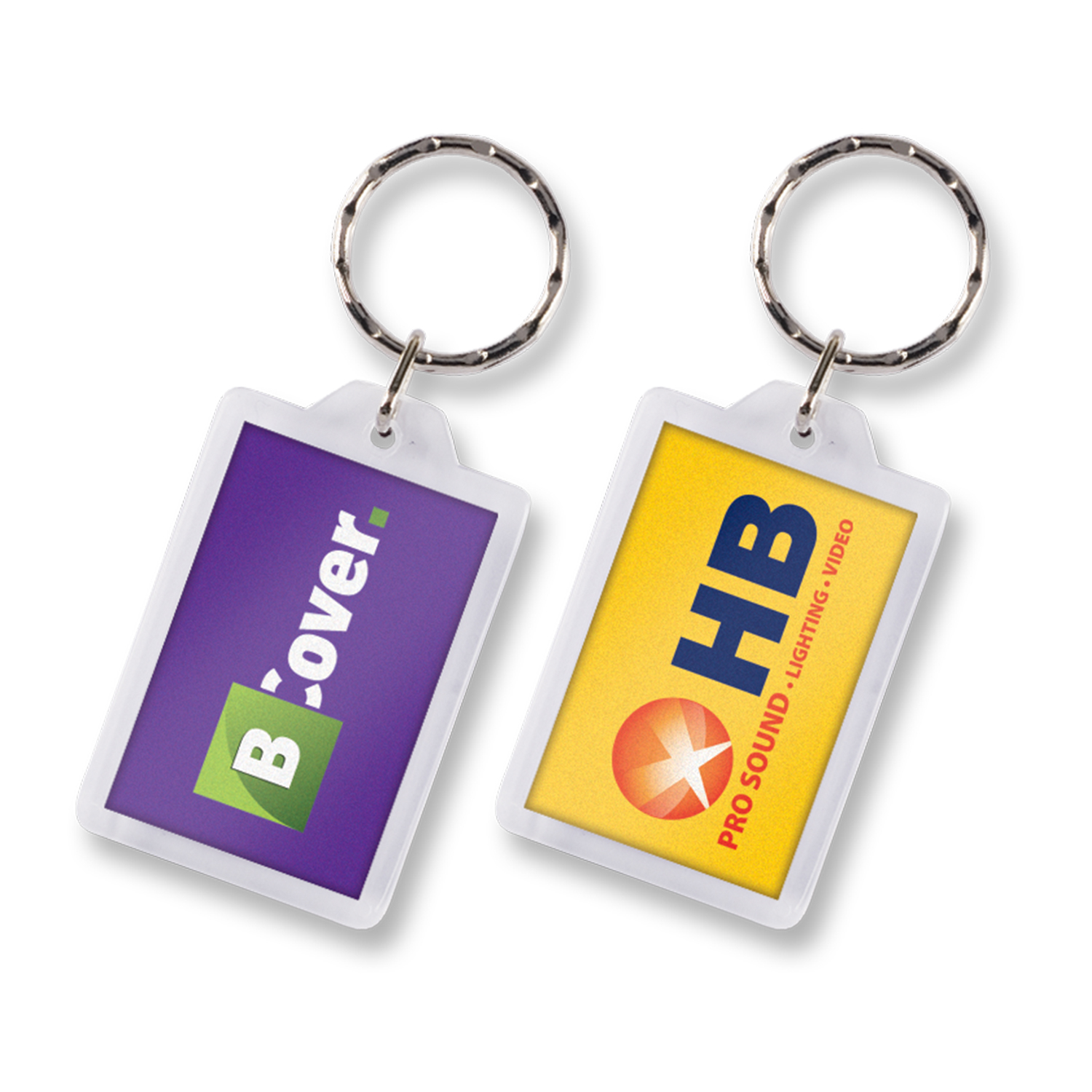 Lens Key Ring - Rectangle – Image 1