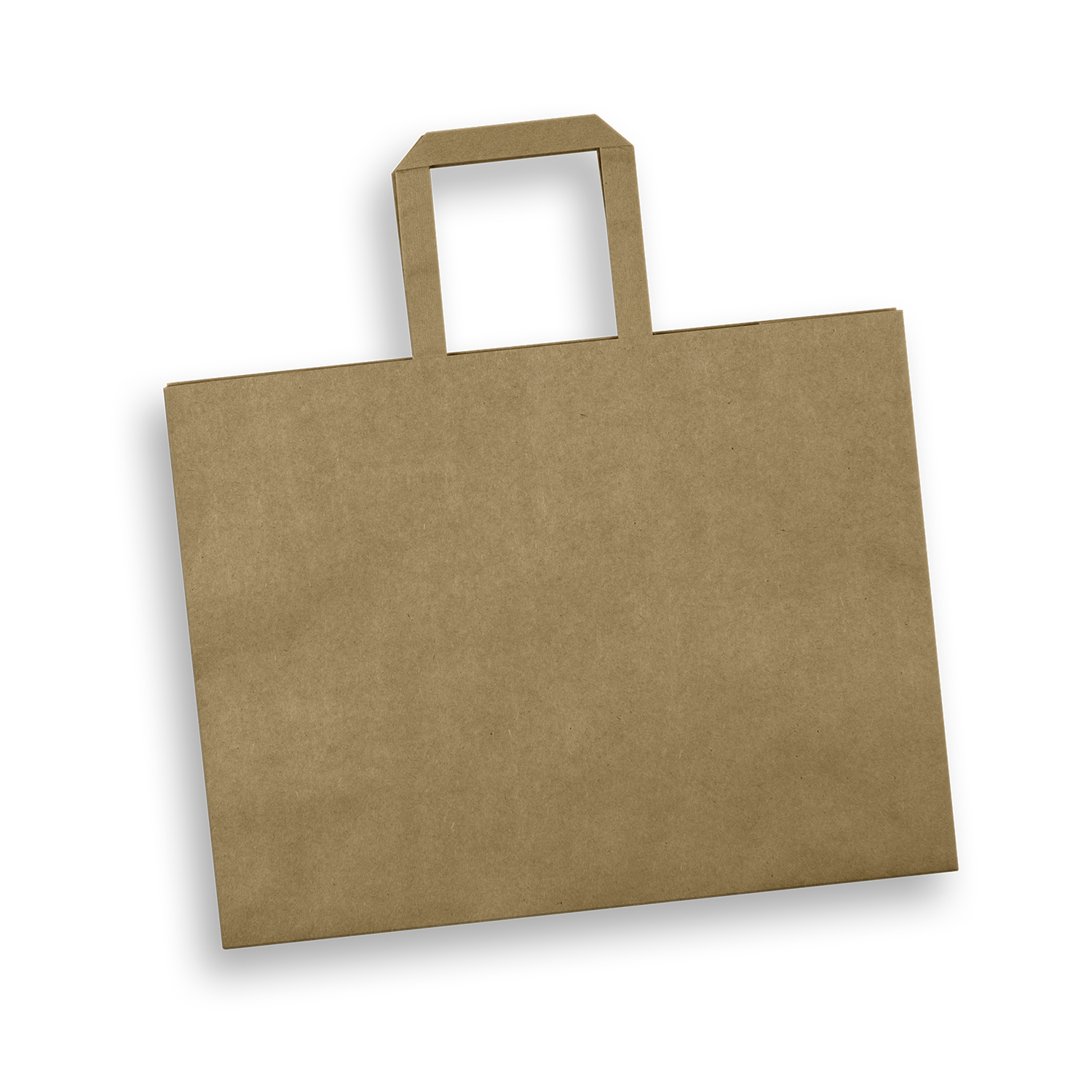 Large Flat Handle Paper Bag Landscape – Image 2