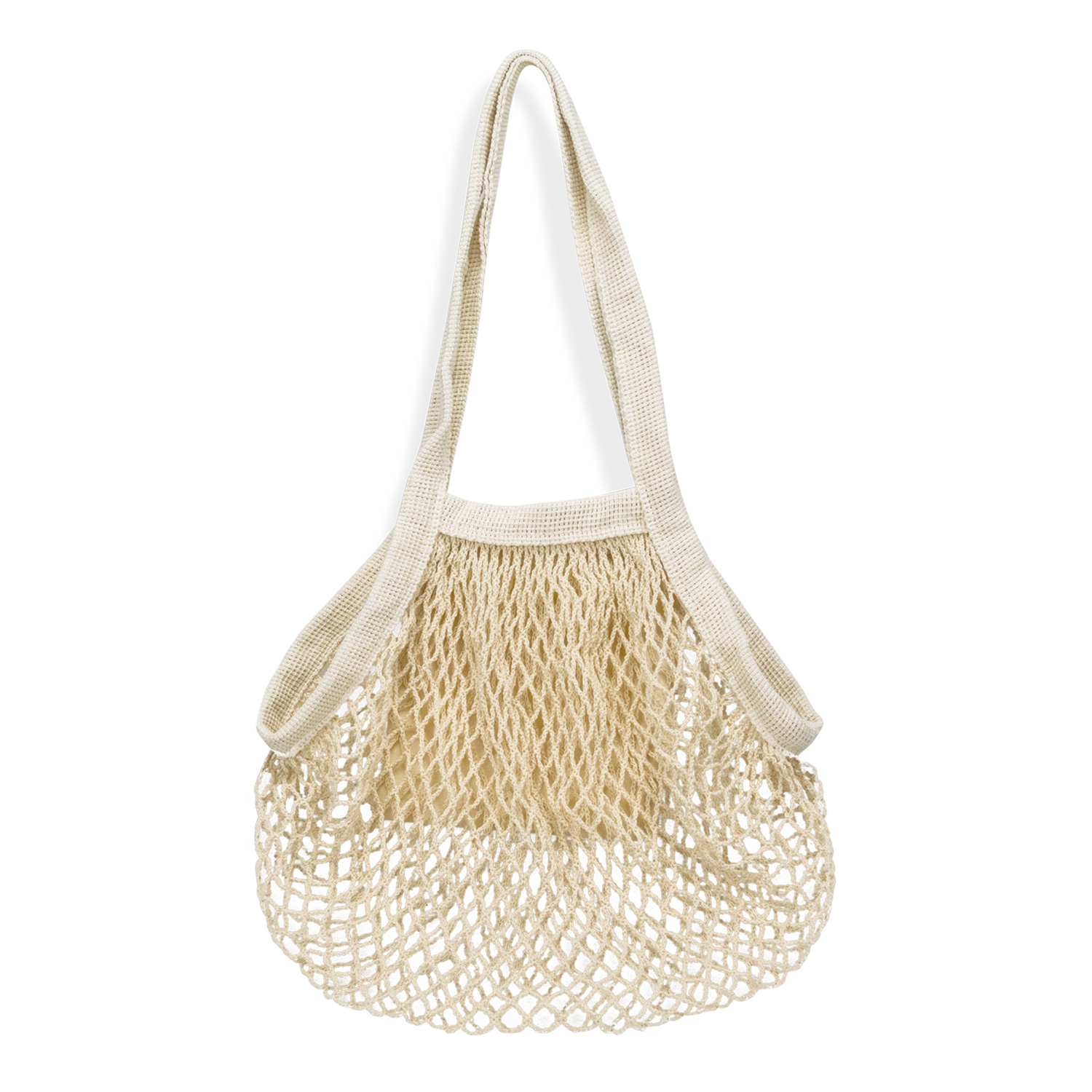 Cotton Mesh Foldaway Tote Bag - Small – Image 4
