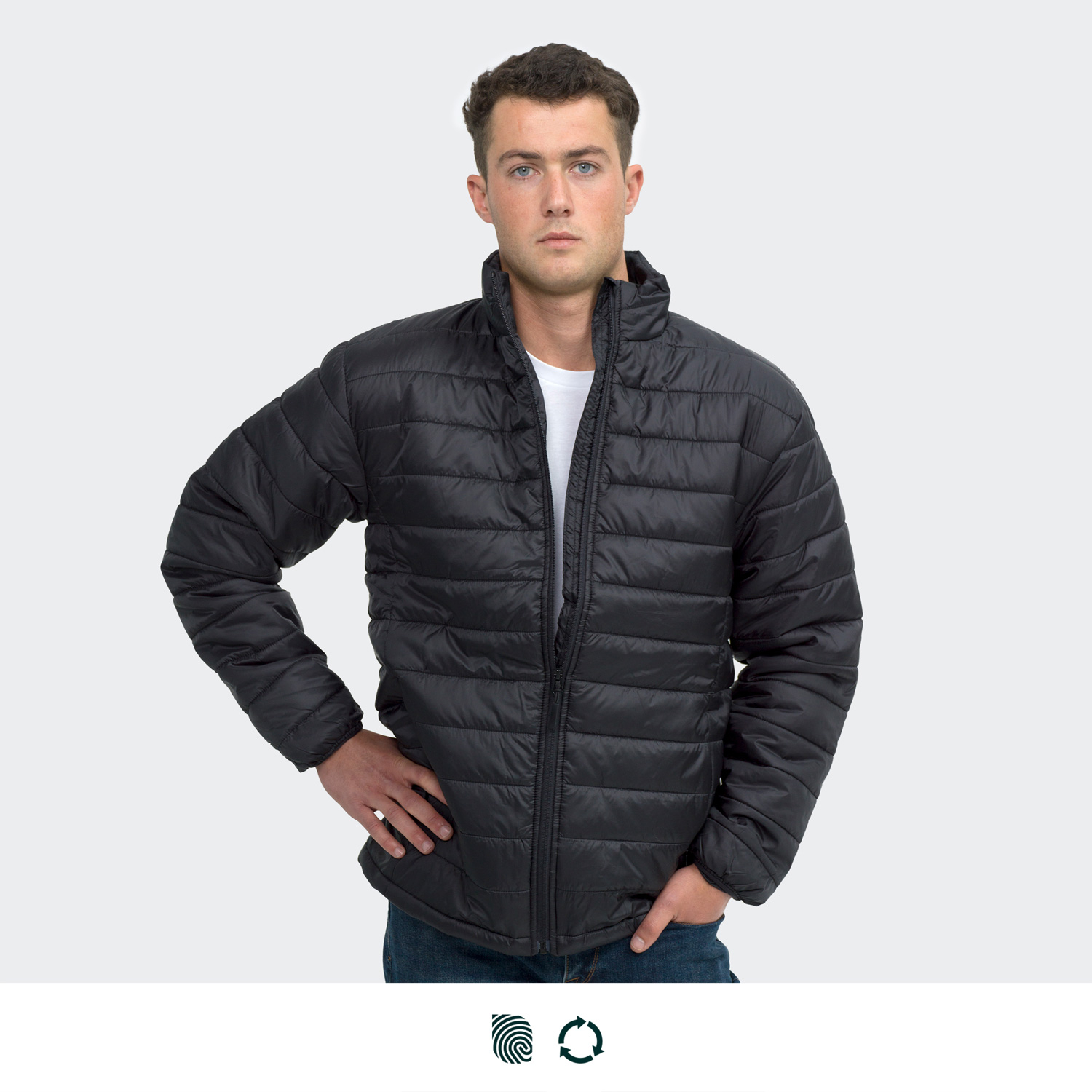 TRENDSWEAR Frazer Mens Puffer Jacket – Image 2