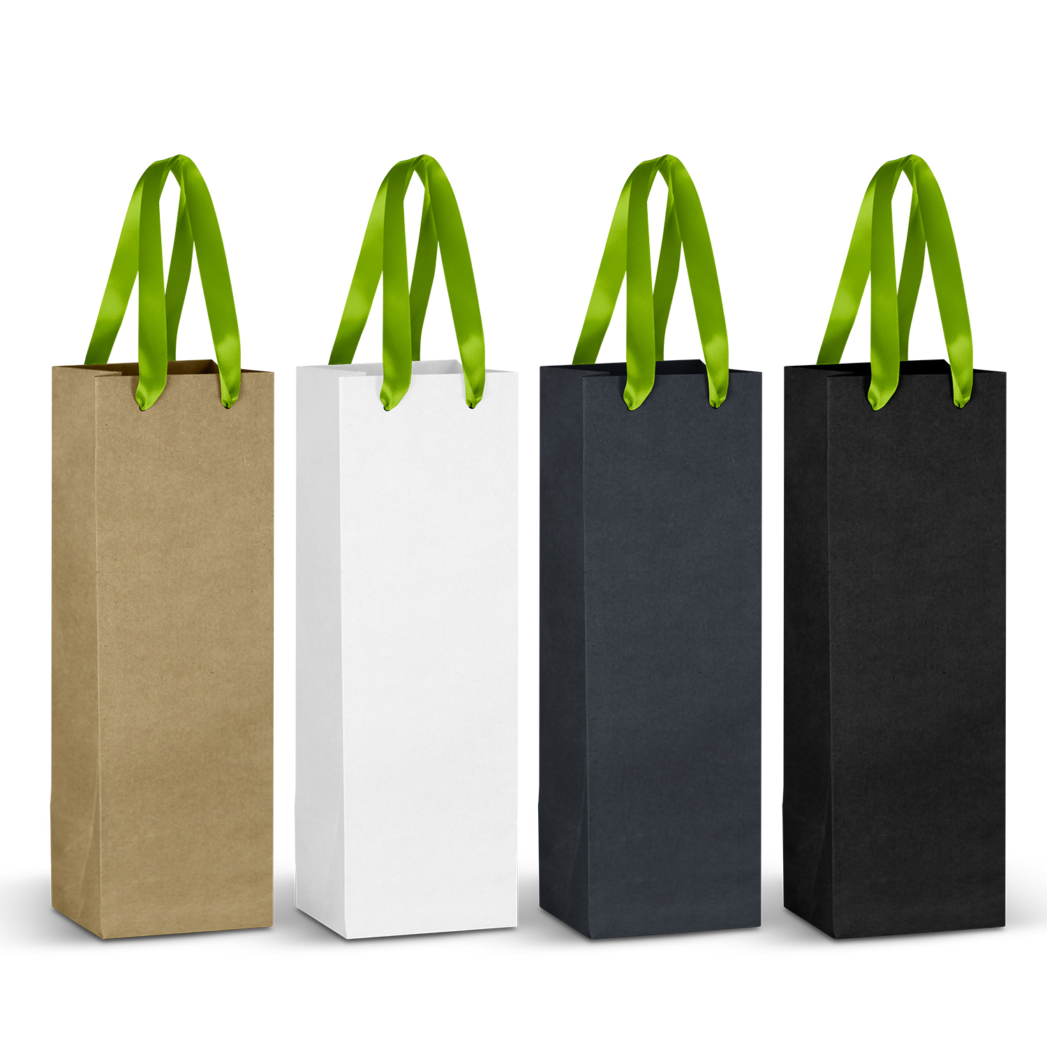 Champagne Ribbon Handle Paper Bag – Image 7
